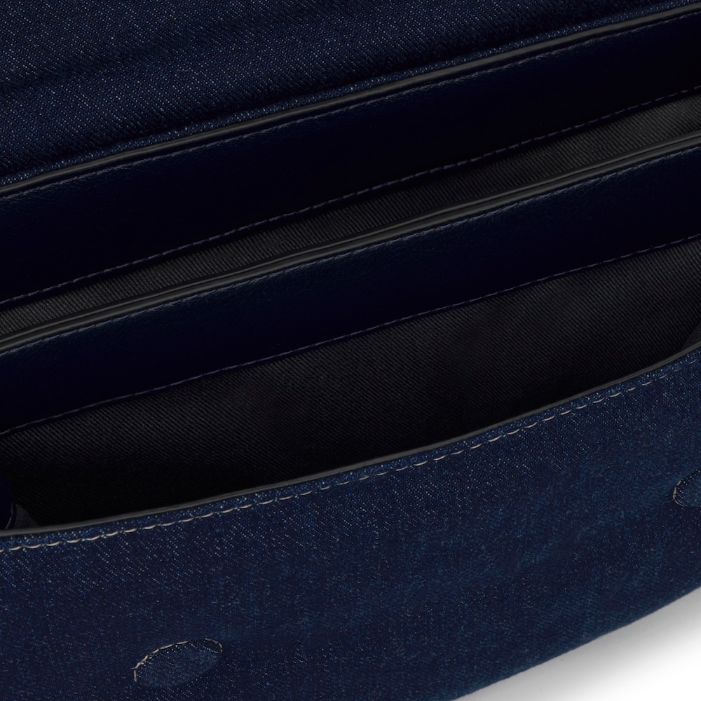 Bandolera mediana azul marino Audree Soft