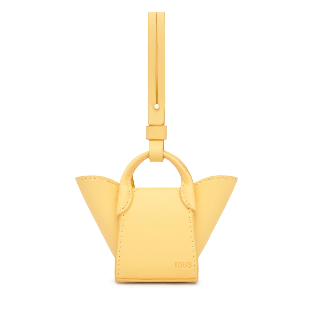 Žlt&yacute; Pr&iacute;vesok na kľ&uacute;če s&nbsp;tulip&aacute;nom TOUS Icons