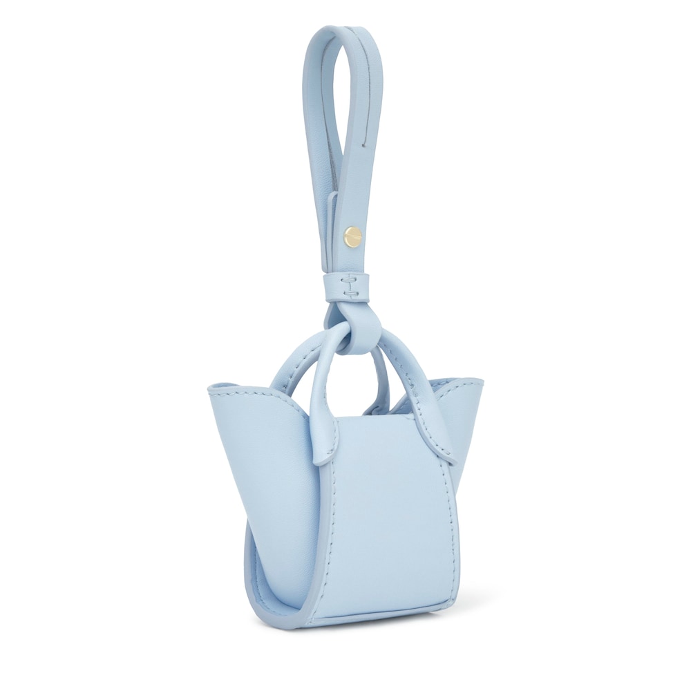 Błękitny Breloczek z charmsem z motywem tulipana TOUS Icons