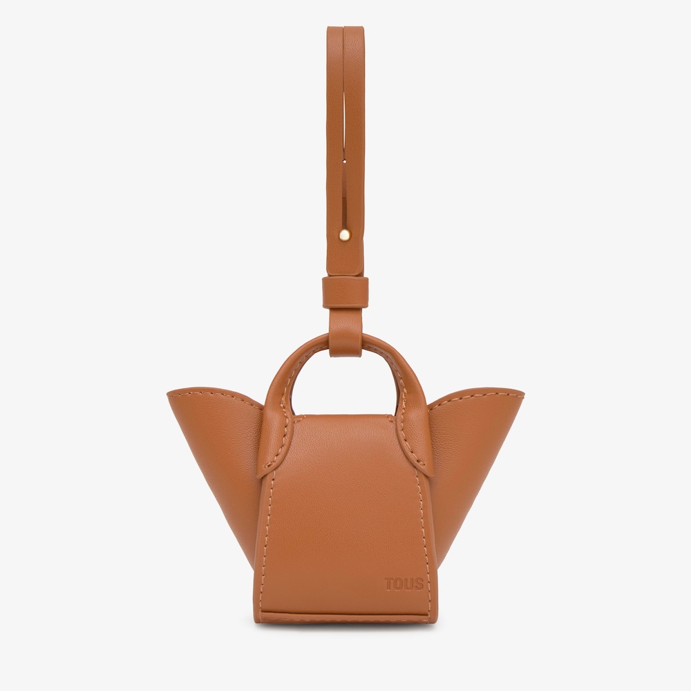 Pr&iacute;vesok na kľ&uacute;če s&nbsp;tulip&aacute;nom ťavej farby TOUS Icons