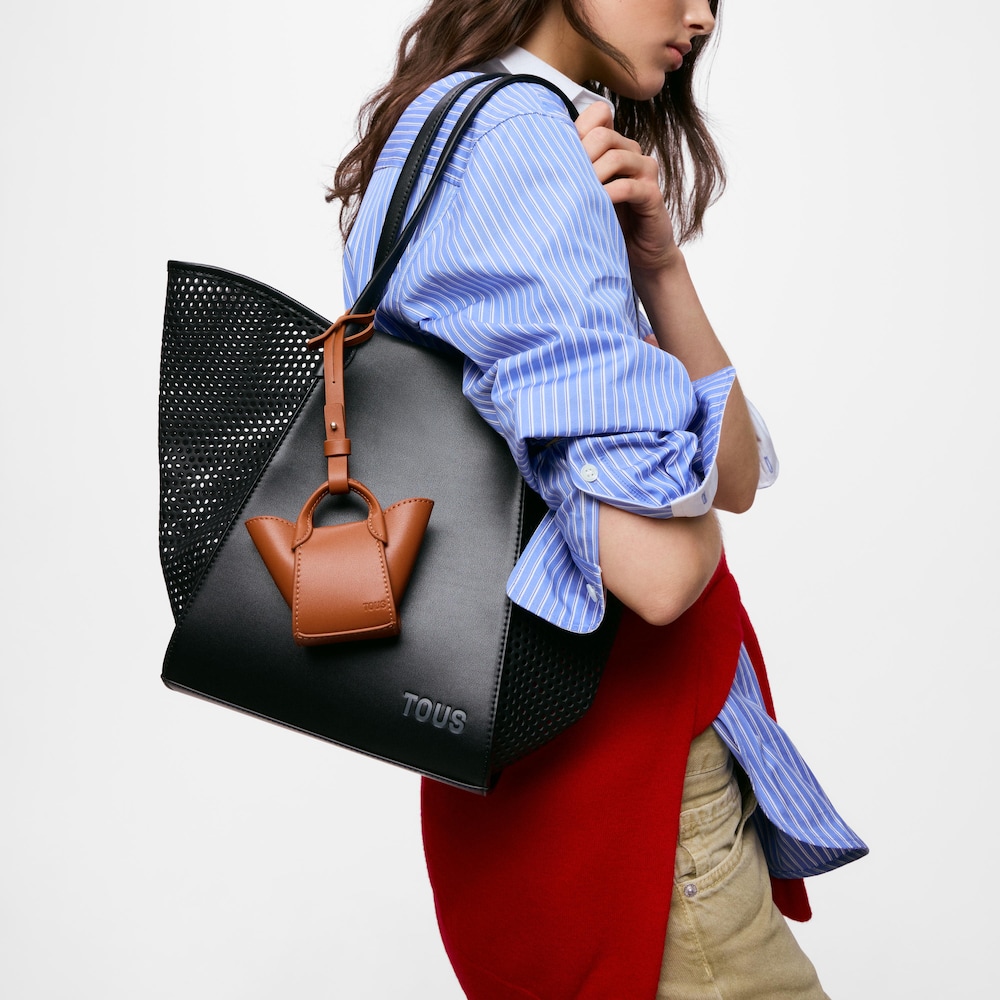 Pr&iacute;vesok na kľ&uacute;če s&nbsp;tulip&aacute;nom ťavej farby TOUS Icons