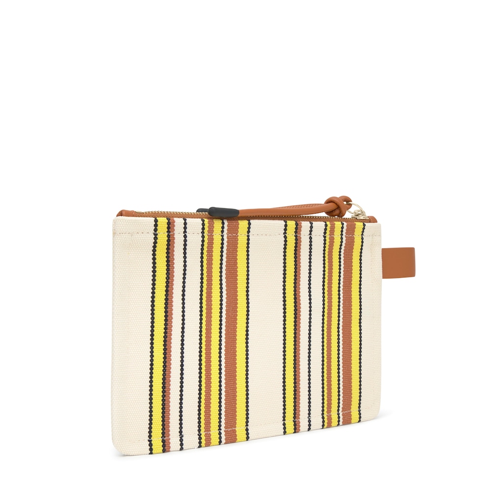 TOUS Tulip flat žlt&aacute; toaletn&aacute; ta&scaron;ka