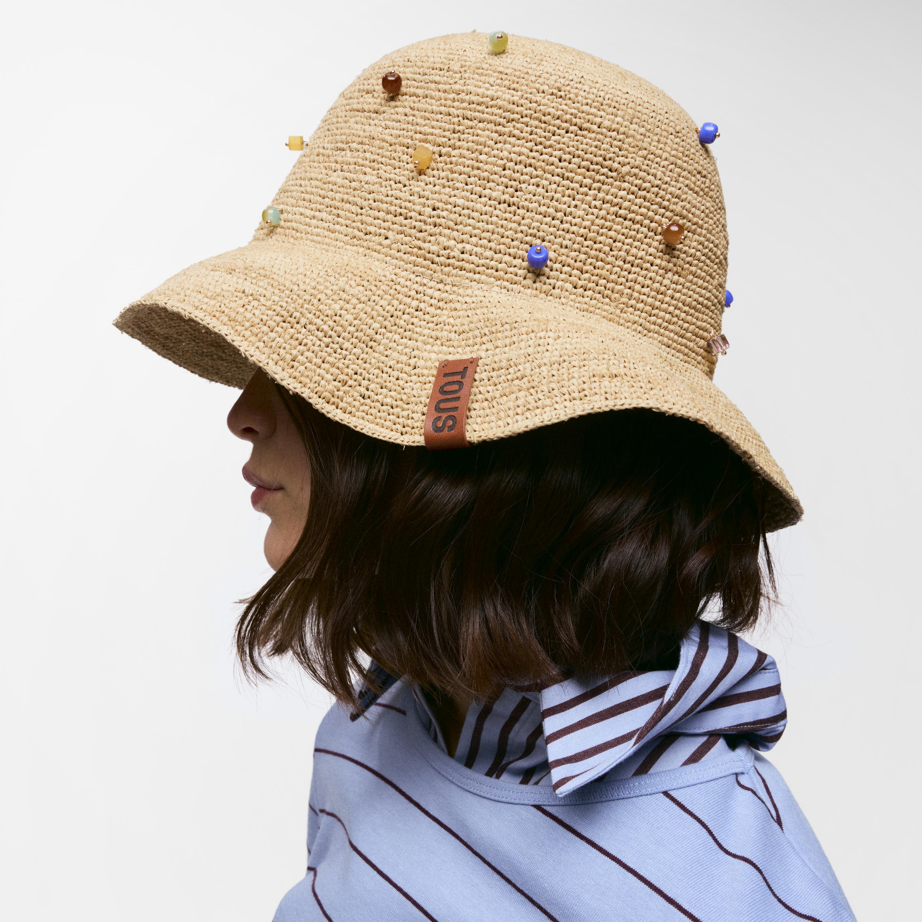 Multicolor raffia Hat TOUS Summer Holidays