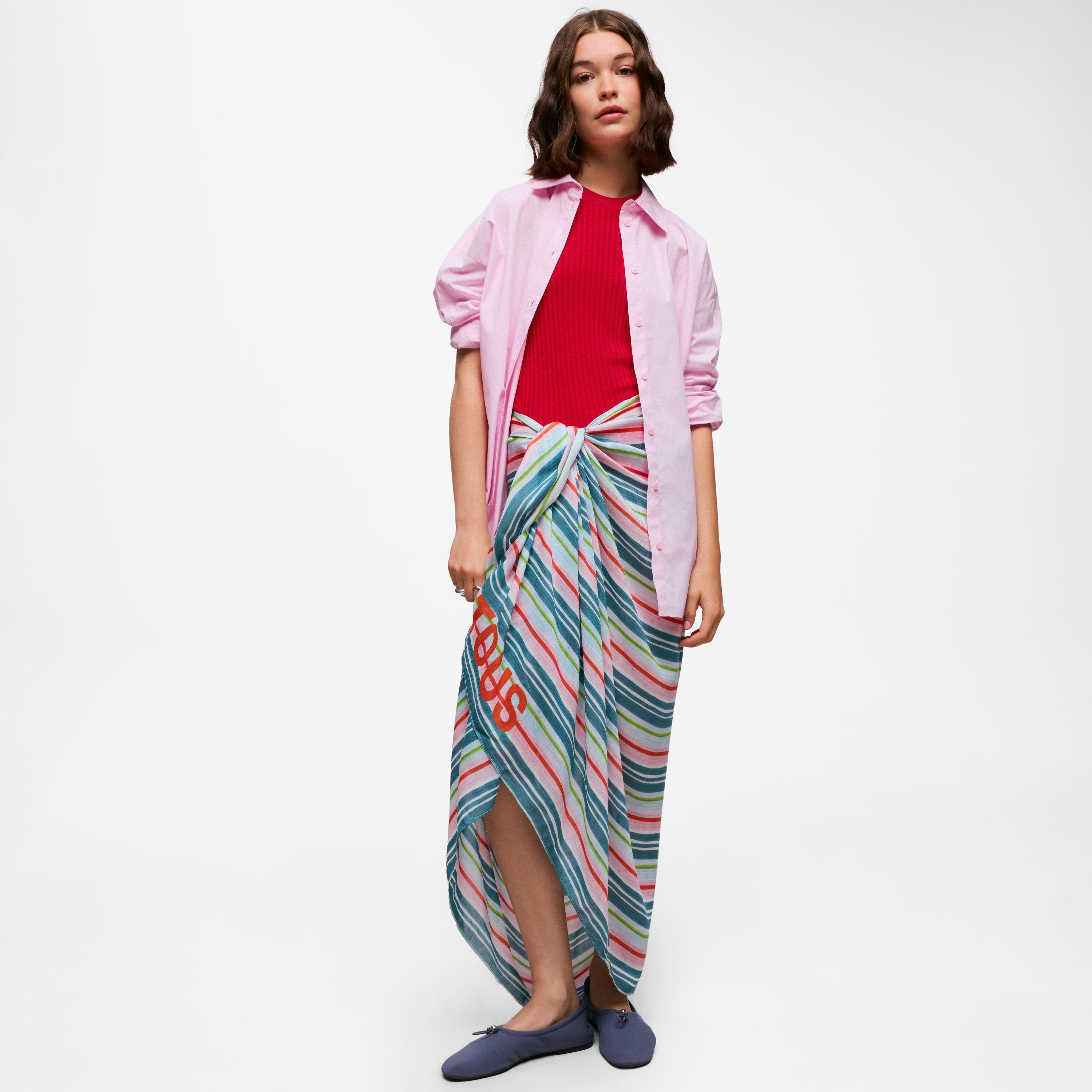 Turquoise Wrap TOUS Stripes