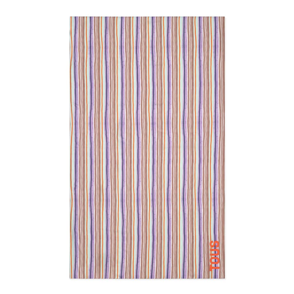 Pareo w kolorze brązowym TOUS Stripes