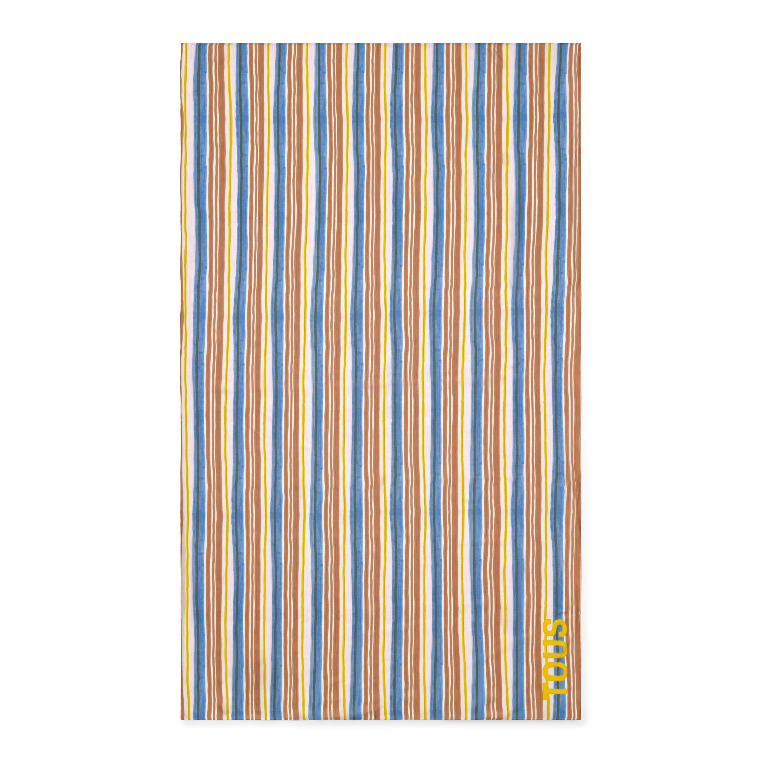 Camel-colored Wrap TOUS Stripes