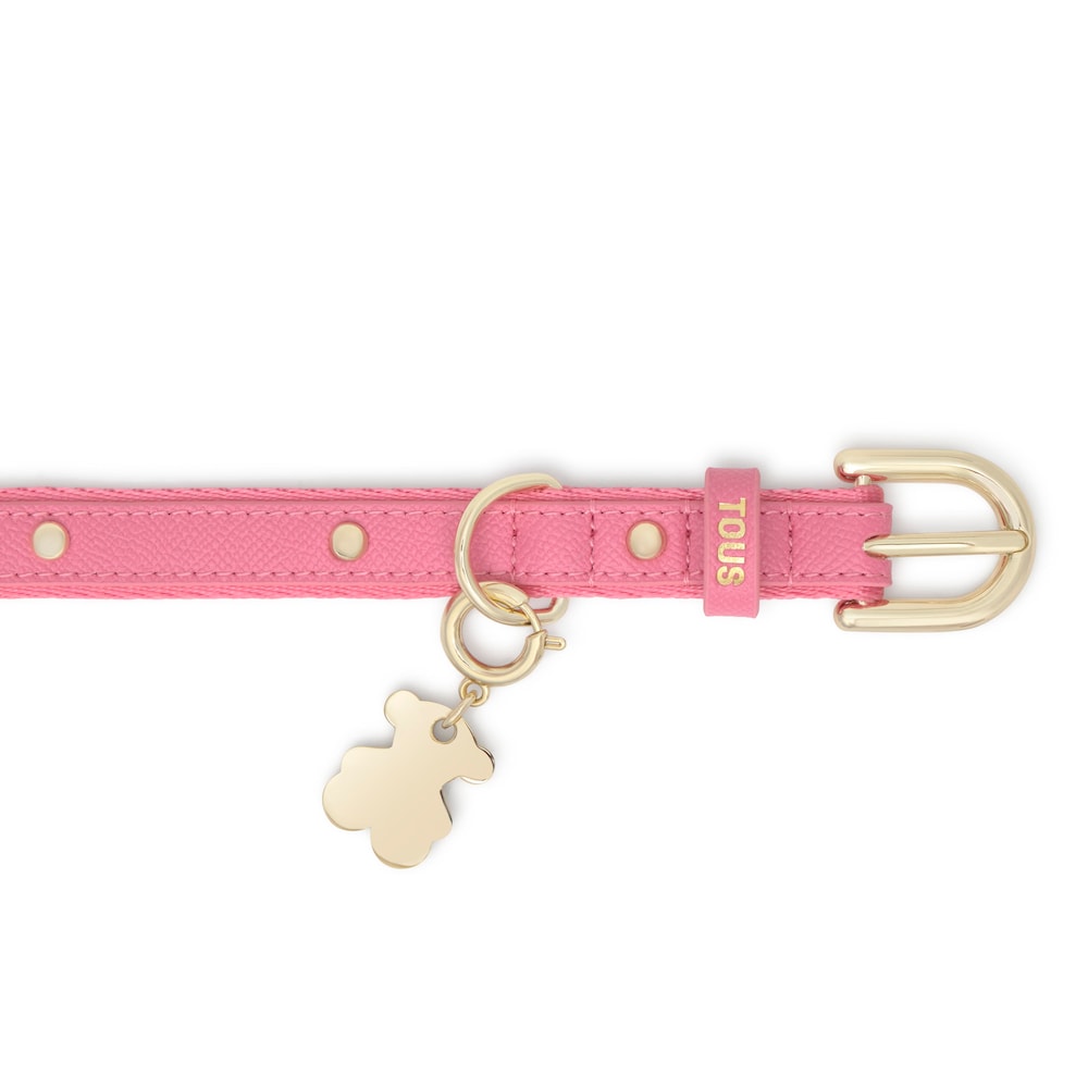 Small &nu;ά&iota;&lambda;&omicron;&nu; &kappa;&omicron;&lambda;ά&rho;&omicron; &sigma;&kappa;ύ&lambda;&omicron;&upsilon; &sigma;&epsilon; &rho;&omicron;&zeta; &chi;&rho;ώ&mu;&alpha; TOUS Dogs Jewelry