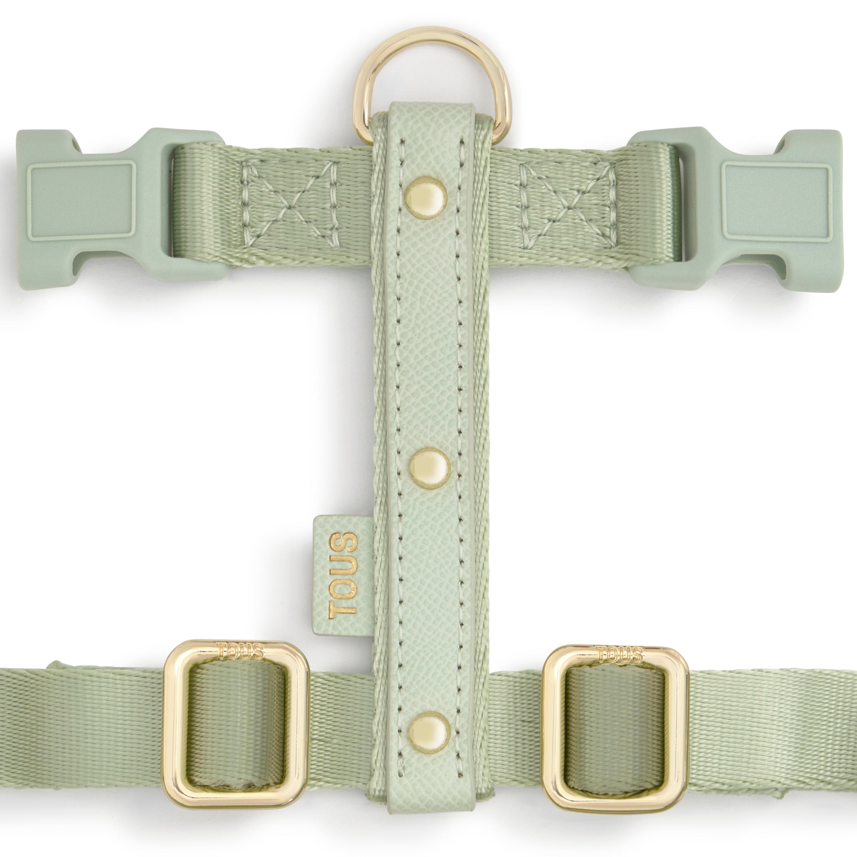 mint green nylon Dog harness TOUS Dogs Jewelry