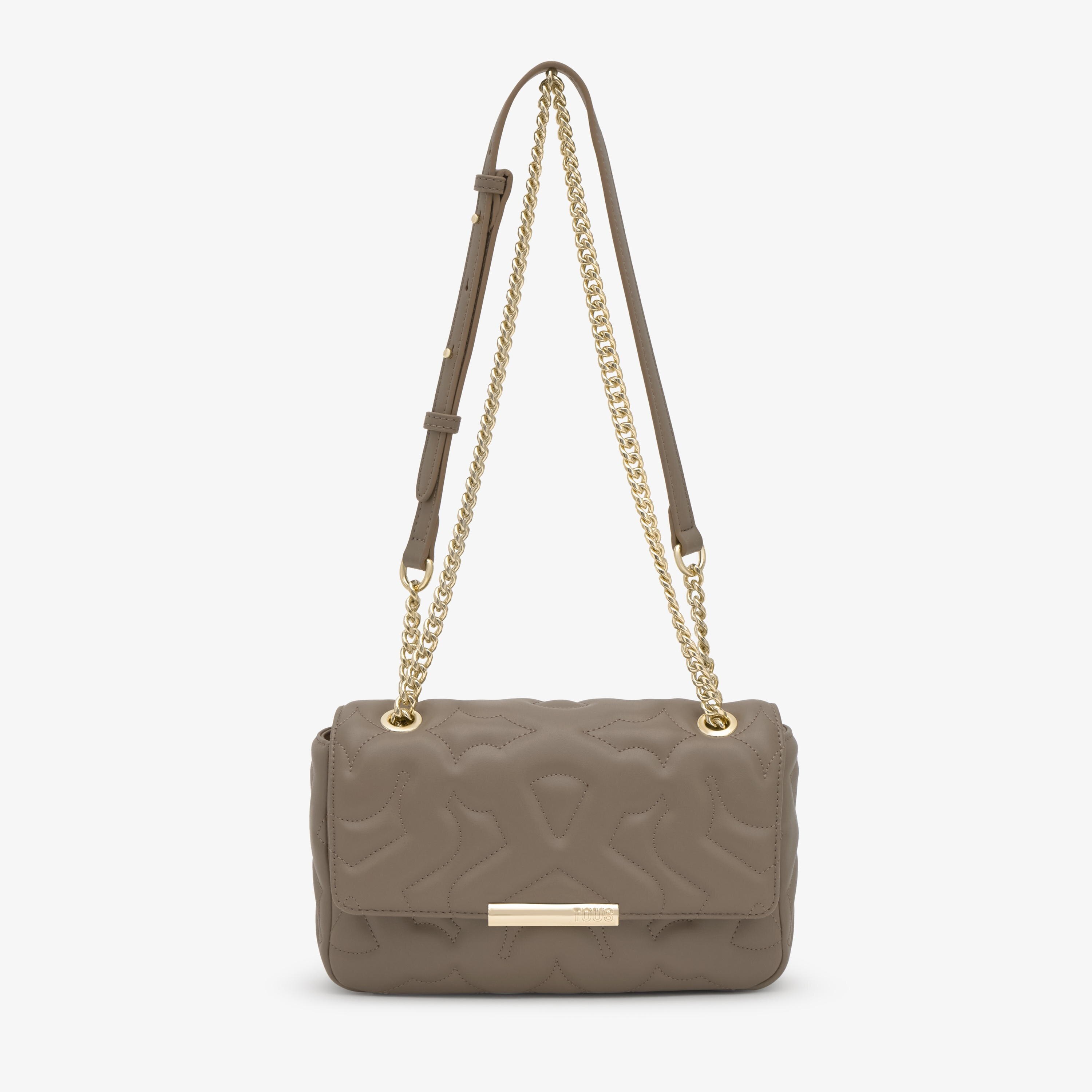 Small taupe Crossbody bag TOUS Bear Dream