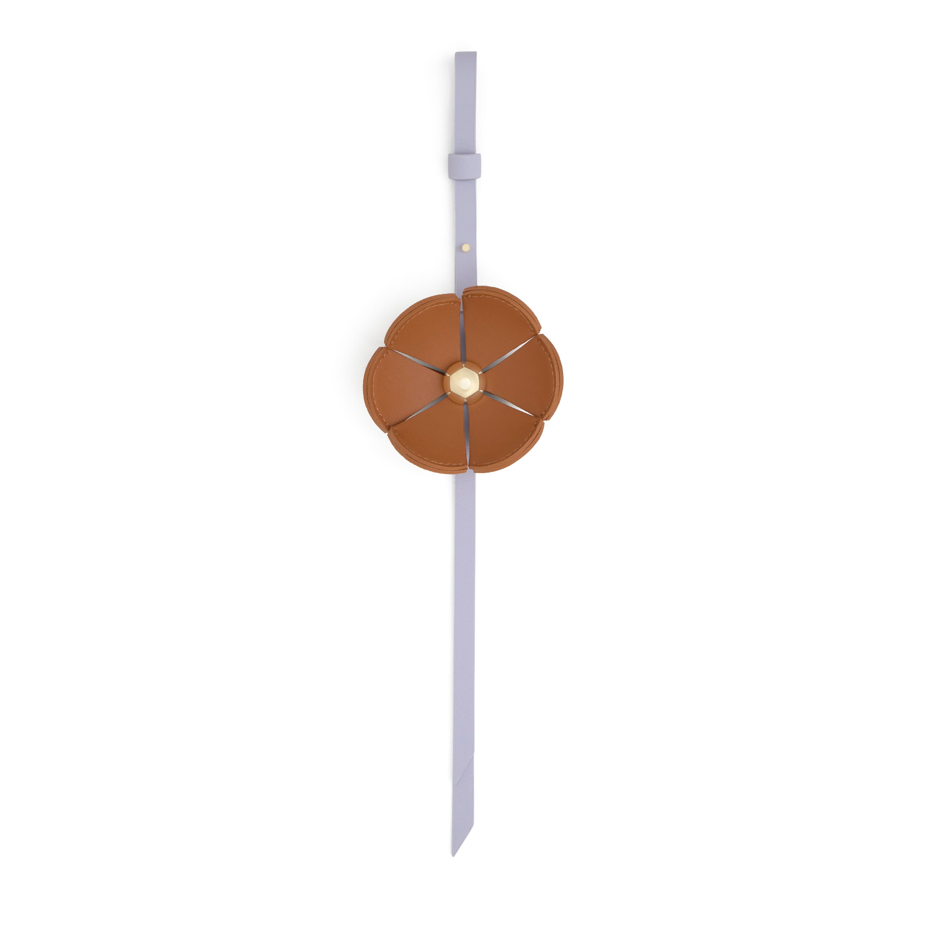 Charm key ring with mauve daisy TOUS Icons