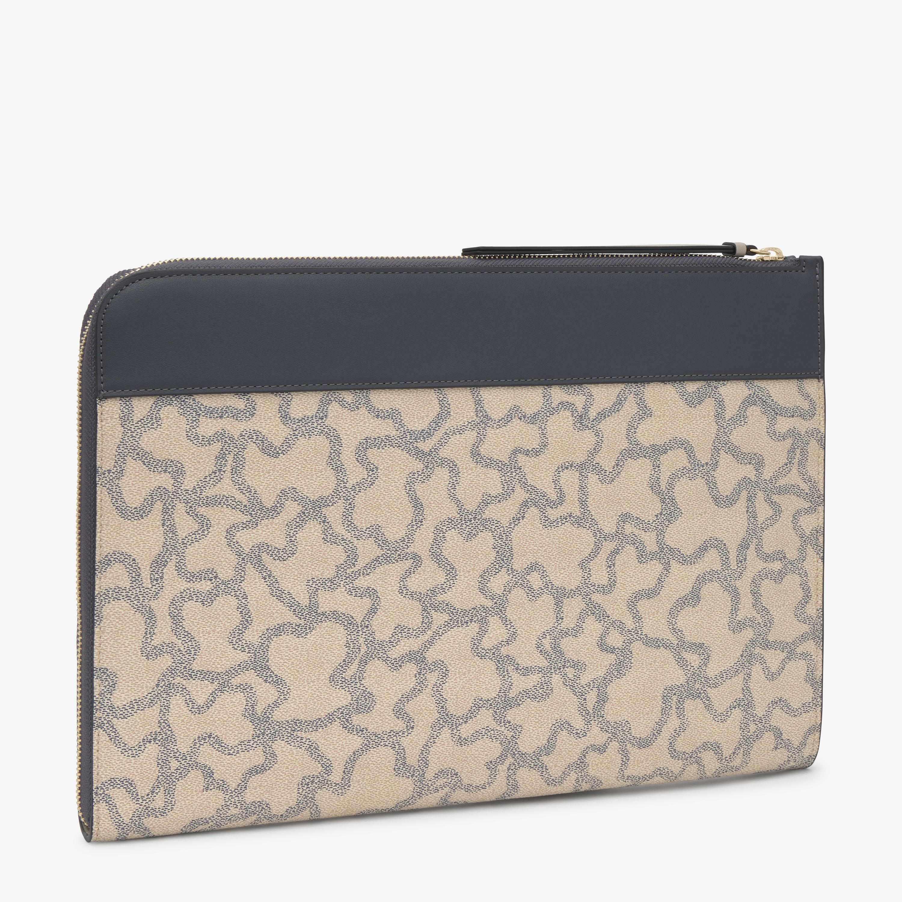 Taupe Laptop sleeve TOUS Kaos Icon