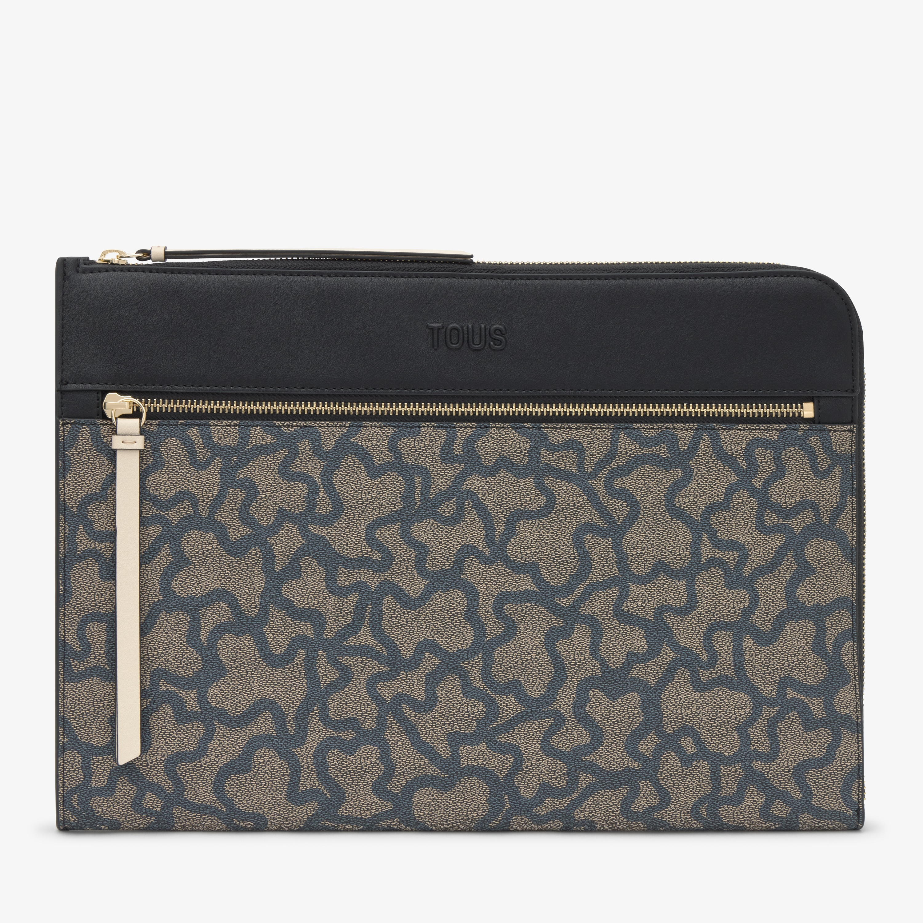 Black Laptop sleeve TOUS Kaos Icon