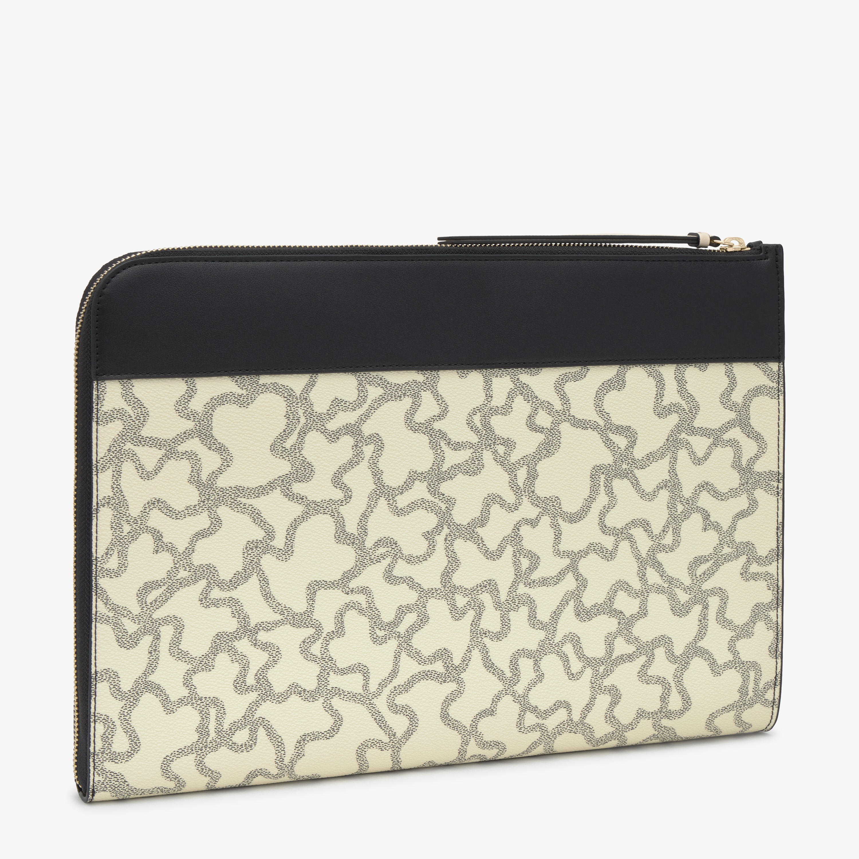 Black Laptop sleeve TOUS Kaos Icon