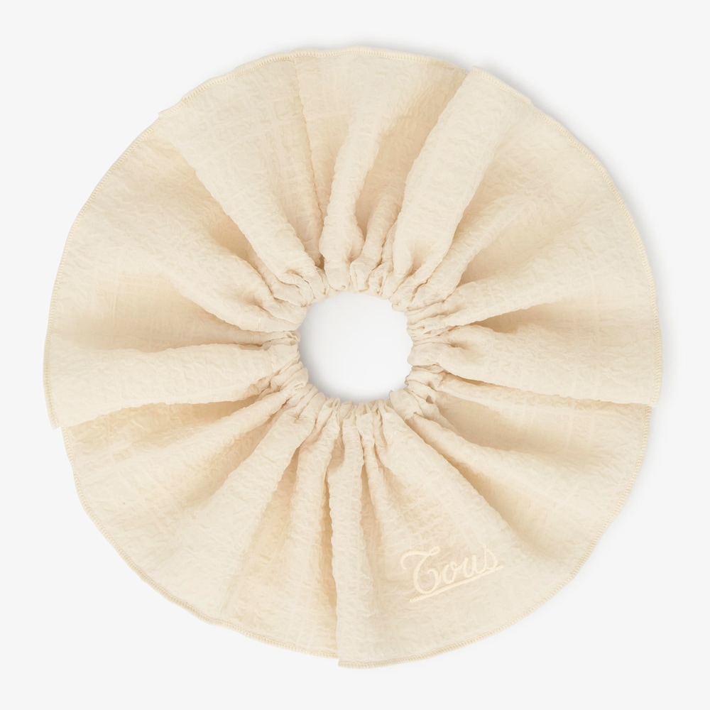 Pack of yellow and beige Hair ties TOUS Summer Holidays 