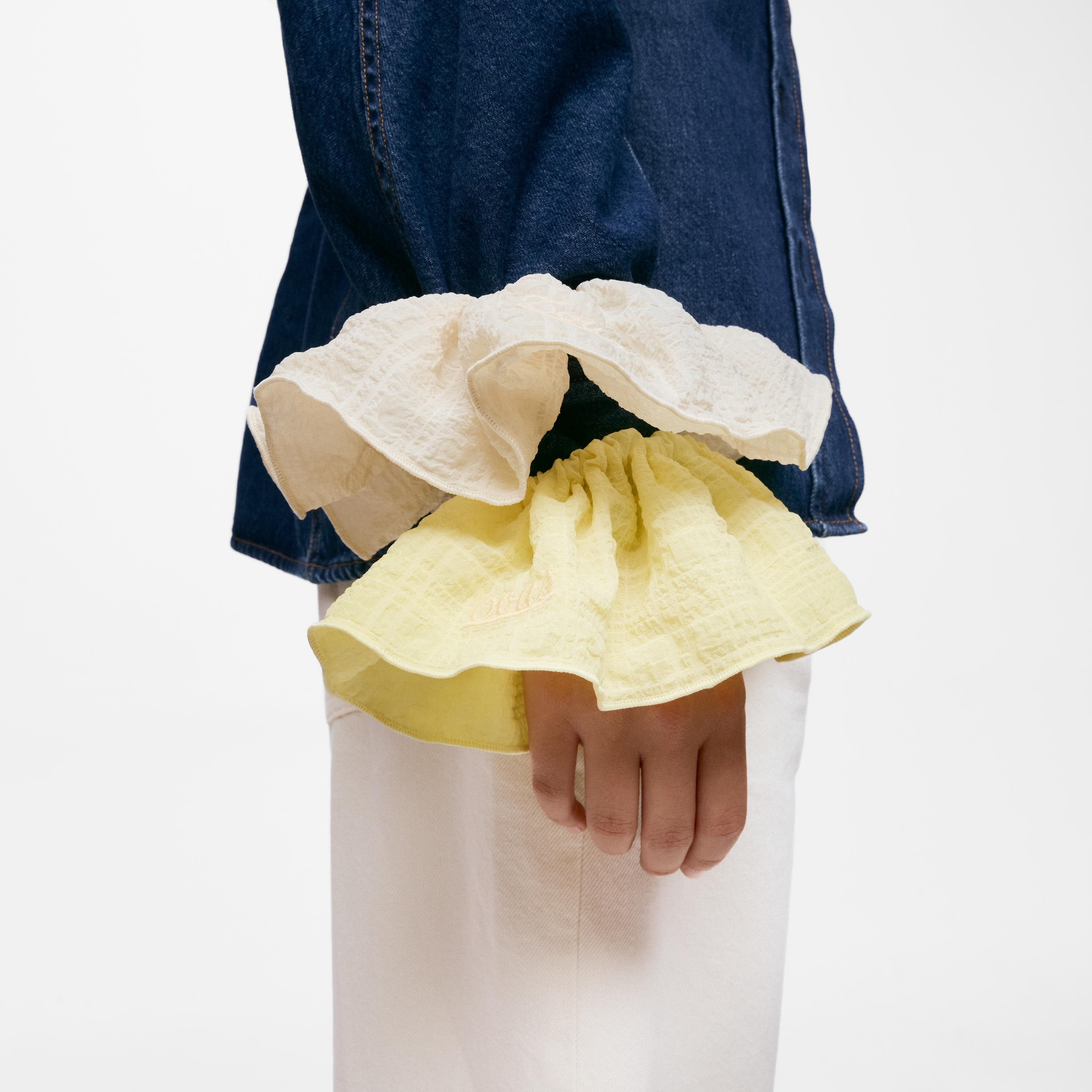 Pack of yellow and beige Hair ties TOUS Summer Holidays 