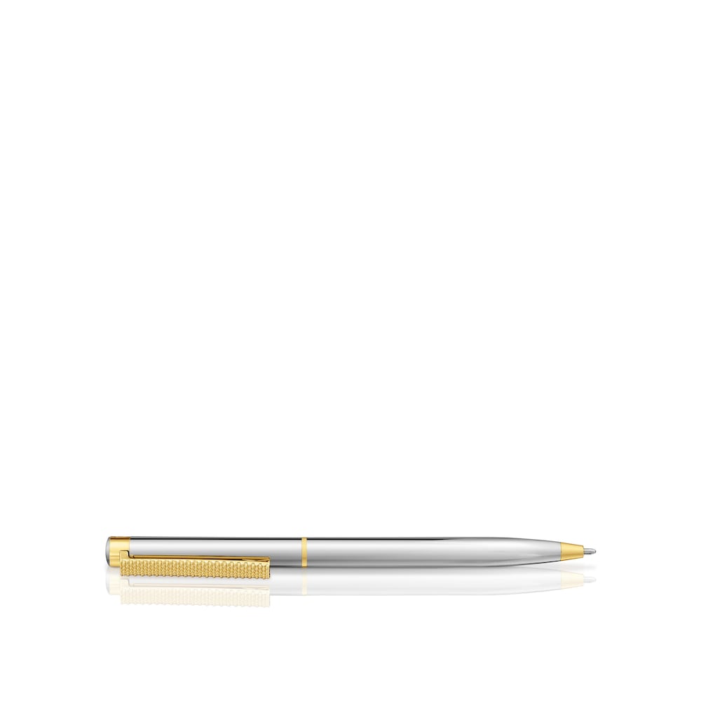 Bol&iacute;grafo cromado dorado TOUS Grain