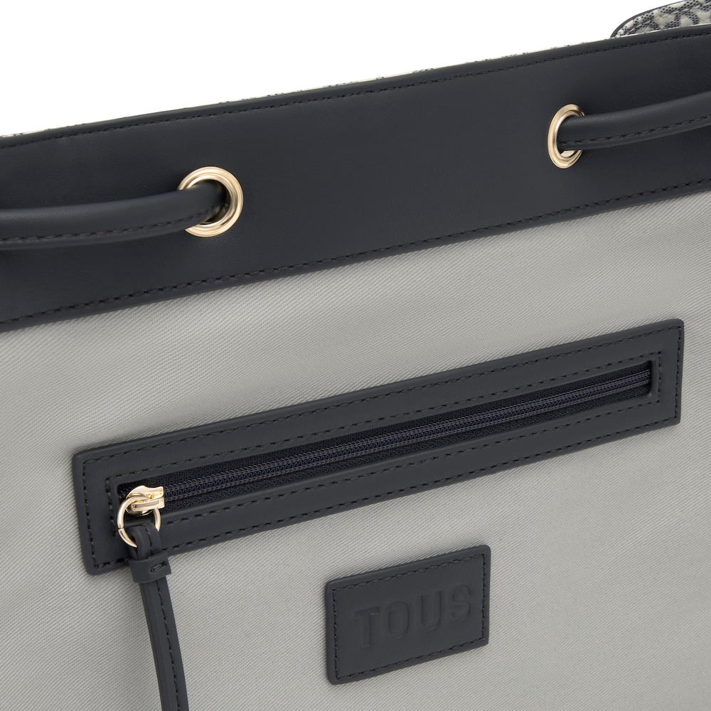 Bombonera mediana gris TOUS Heritage