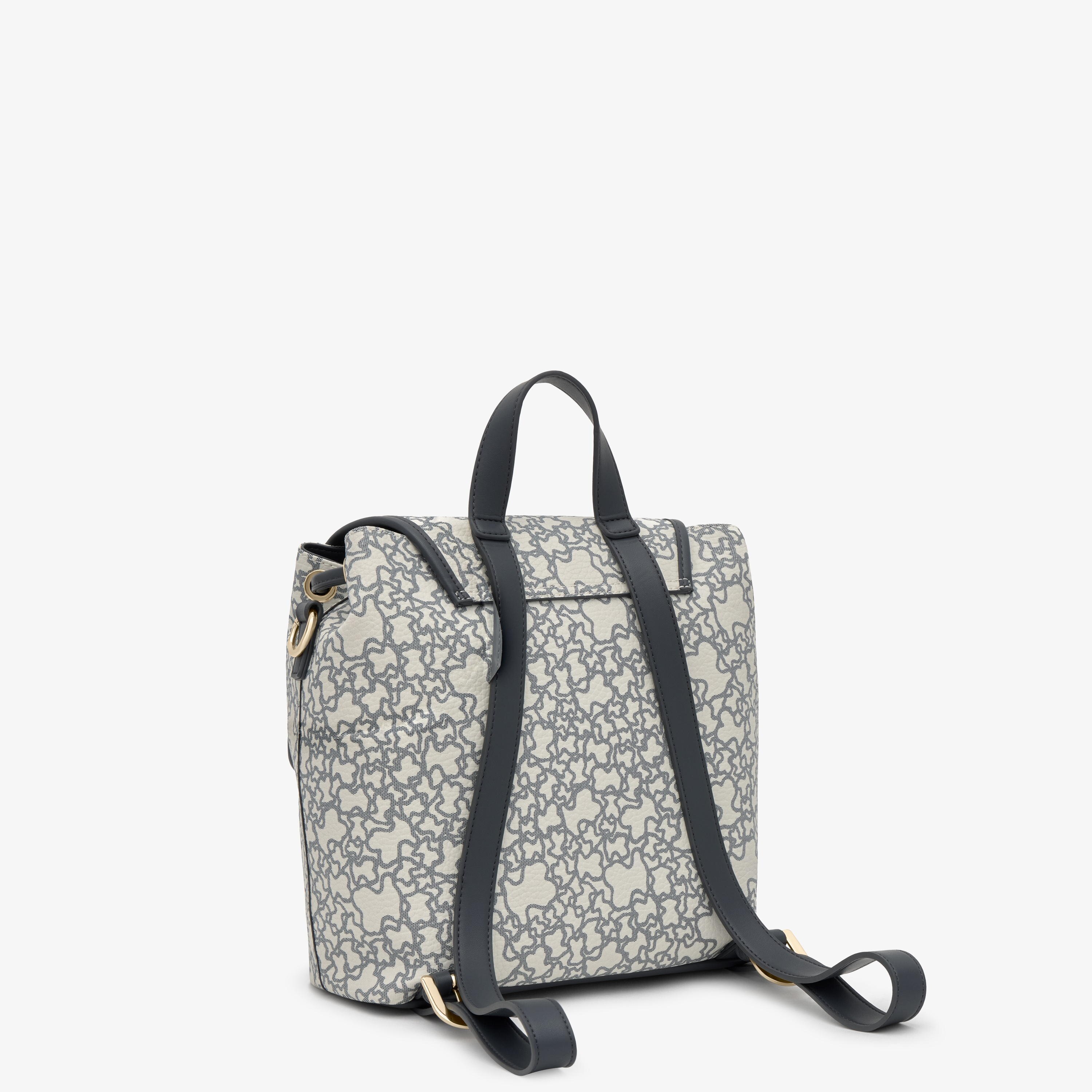 Gray Backpack TOUS Kaos Mini New