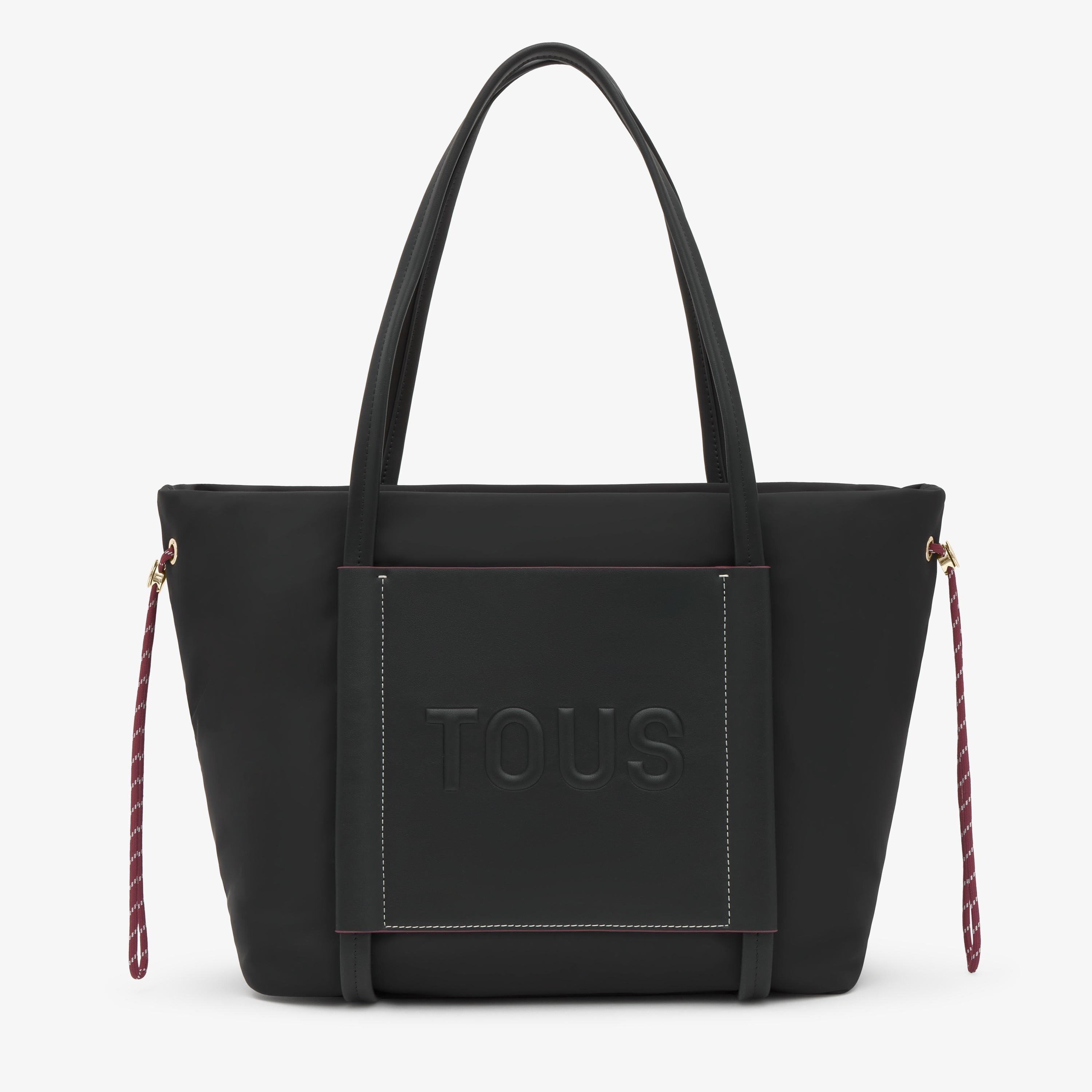 Large black Tote bag TOUS Empire Soft New