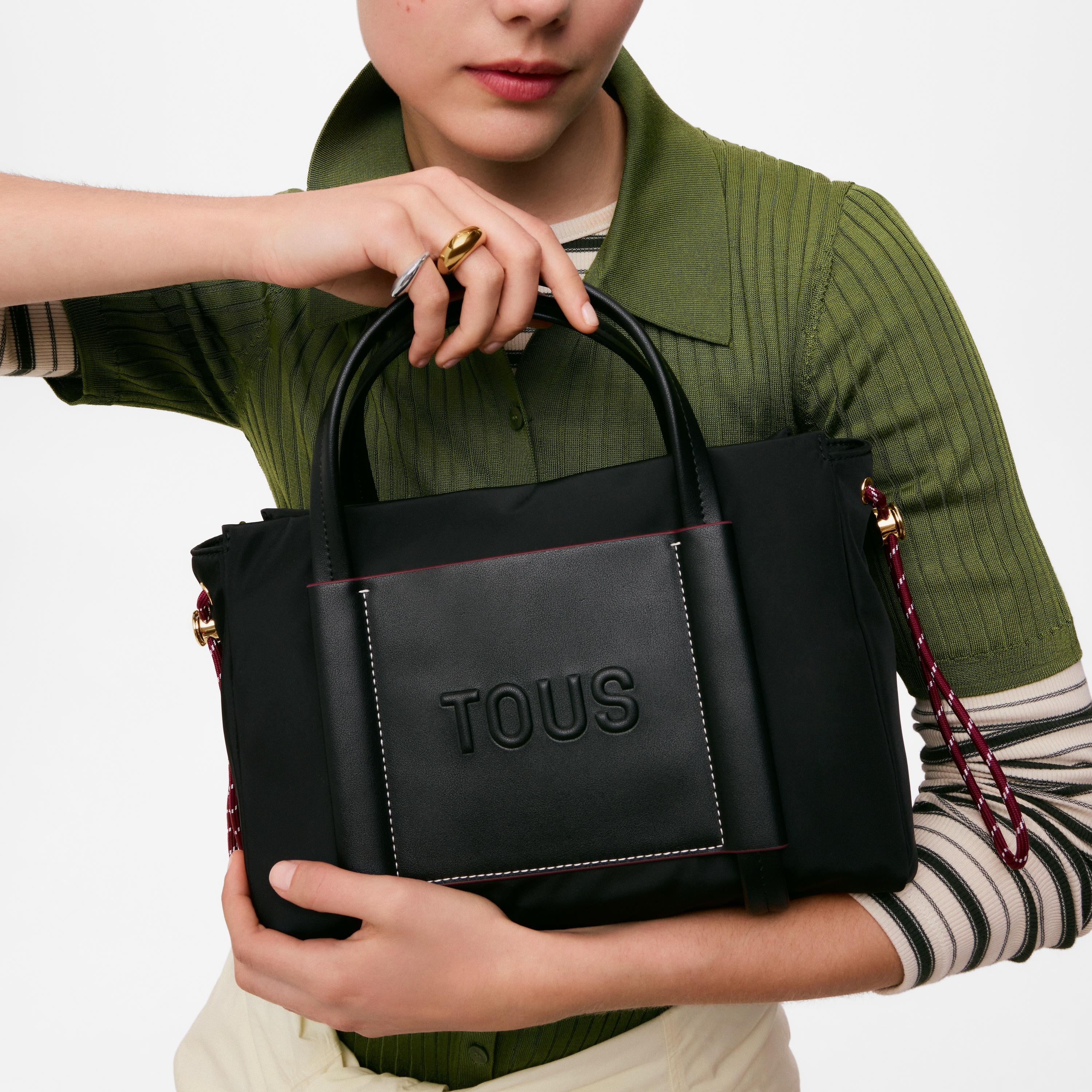 Black City bag TOUS Empire Soft New