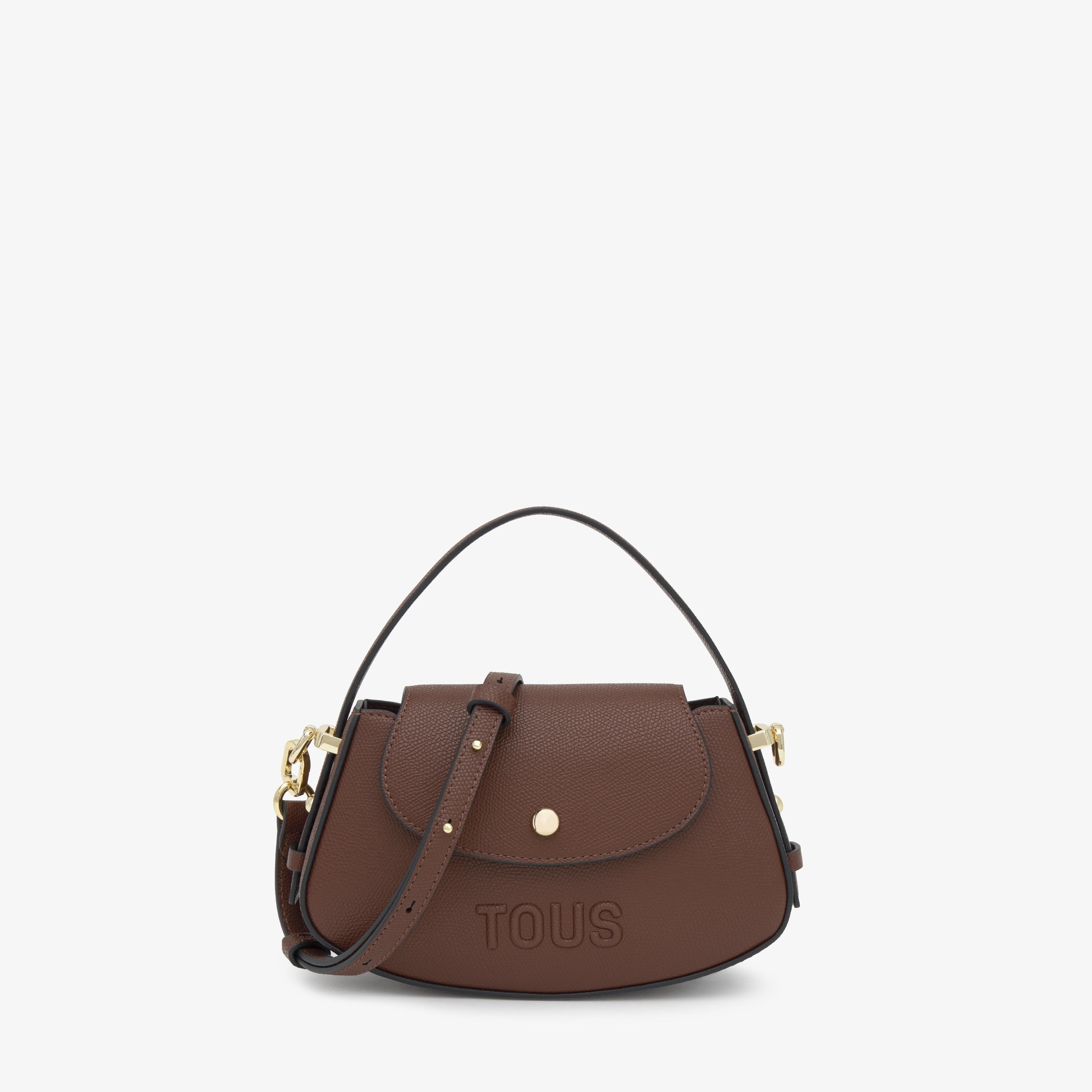 Brown flap Minibag TOUS Back to Basics