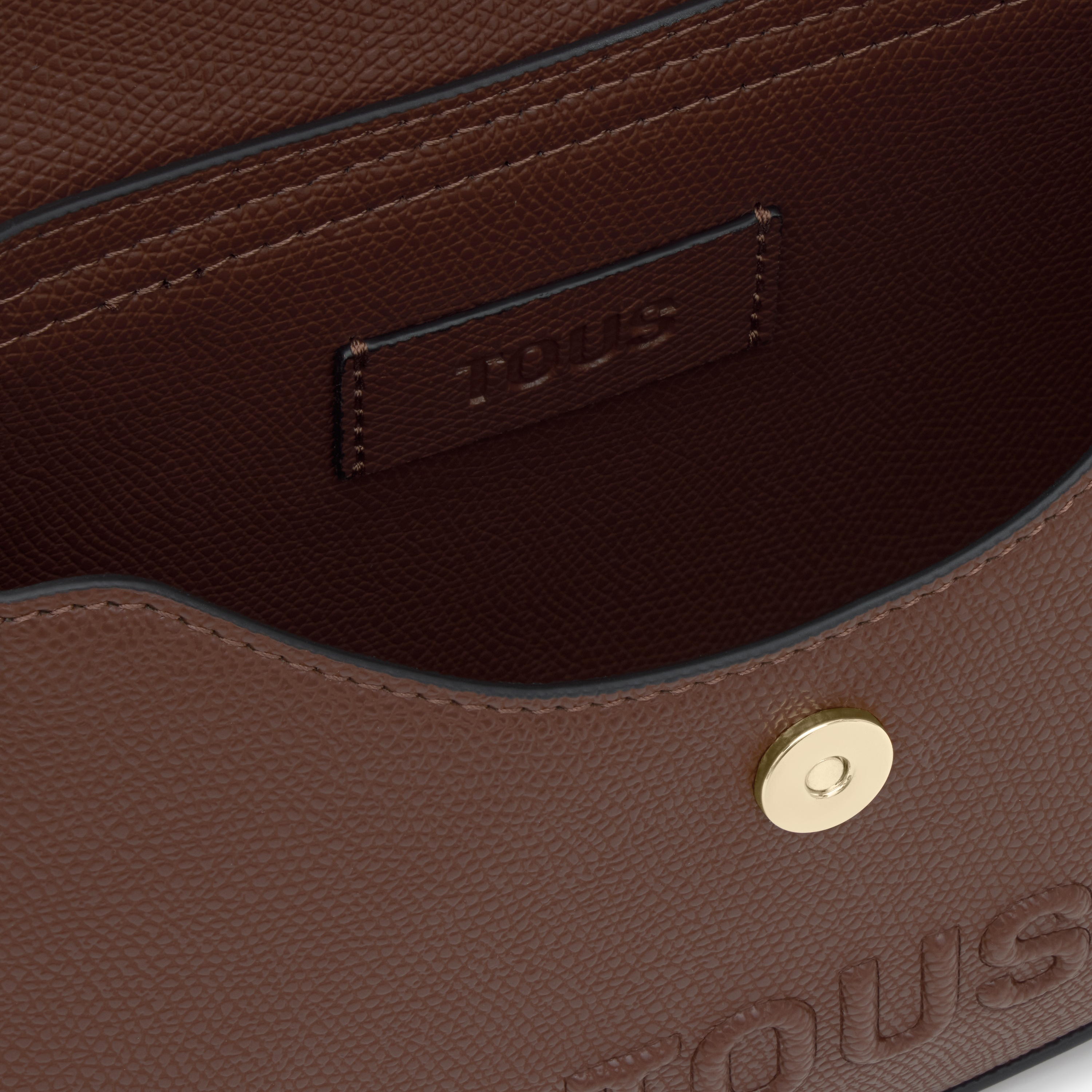 Brown flap Minibag TOUS Back to Basics