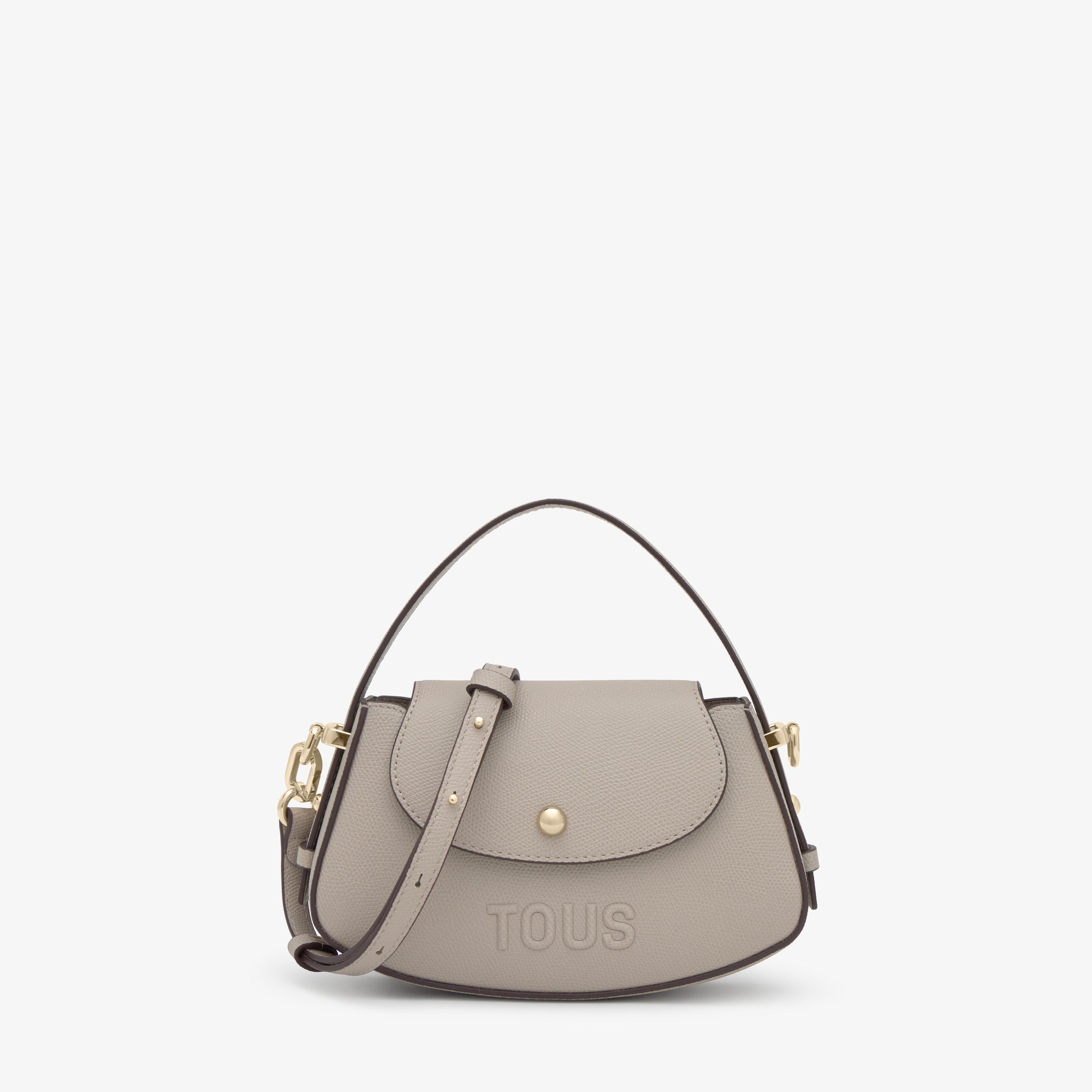 Taupe-colored flap Minibag TOUS Back to Basics