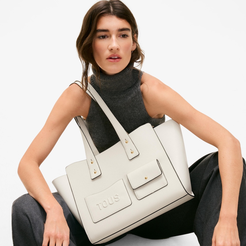 Shopper grande beige TOUS back to basics
