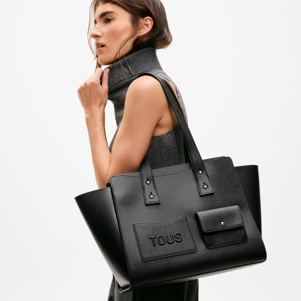 Shopper grande negro TOUS back to basics