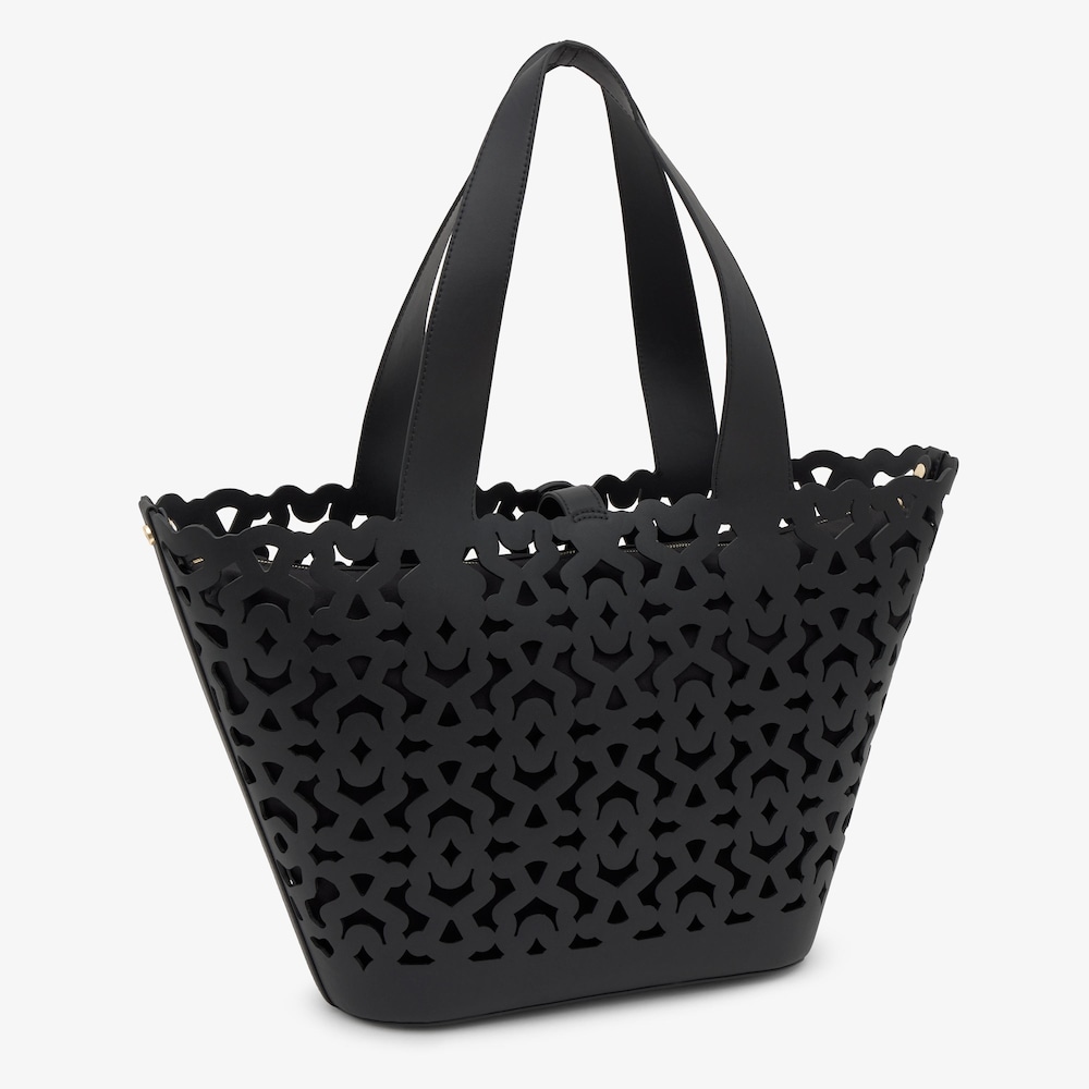 Capazo grande negro TOUS Bear Shock