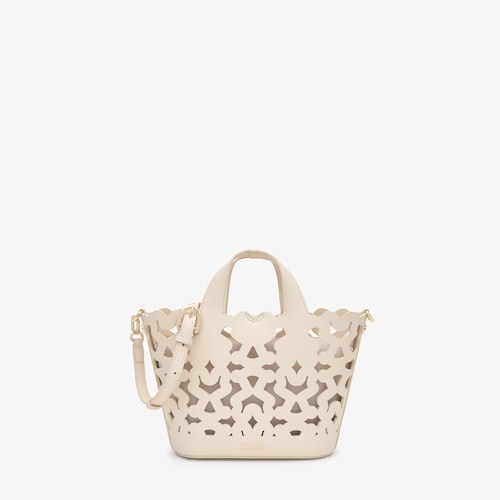 Capazo peque&ntilde;o beige TOUS Bear Shock