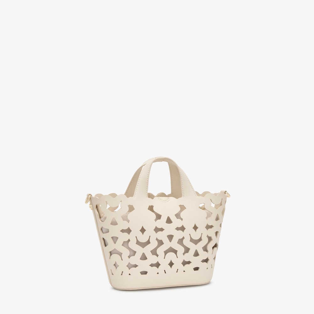 Capazo peque&ntilde;o beige TOUS Bear Shock