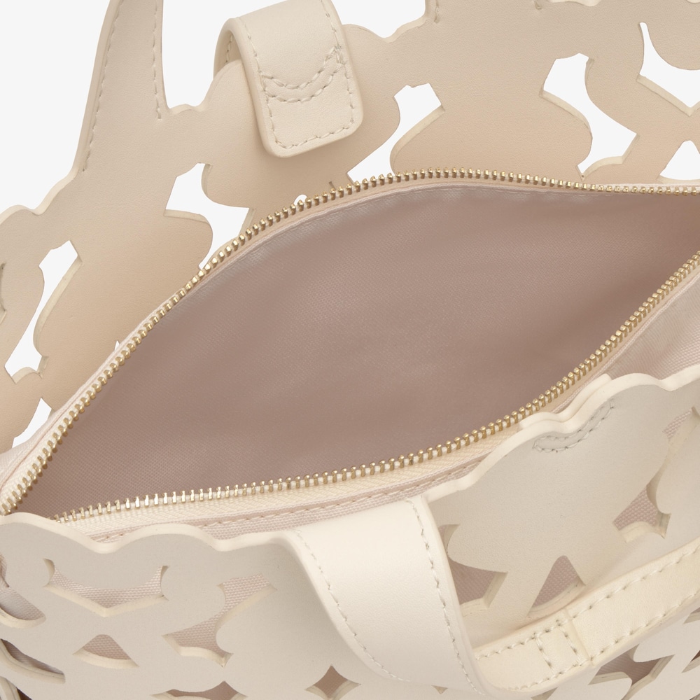Capazo peque&ntilde;o beige TOUS Bear Shock