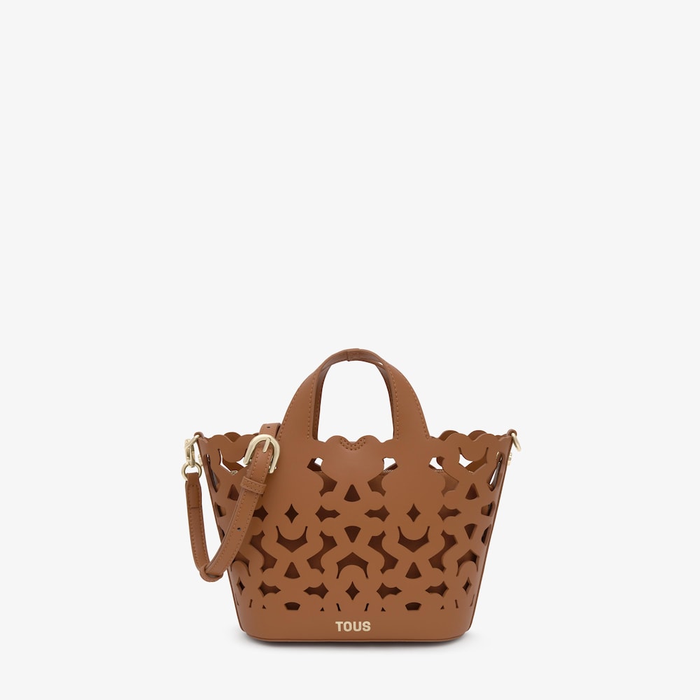 Capazo peque&ntilde;o camel TOUS Bear Shock