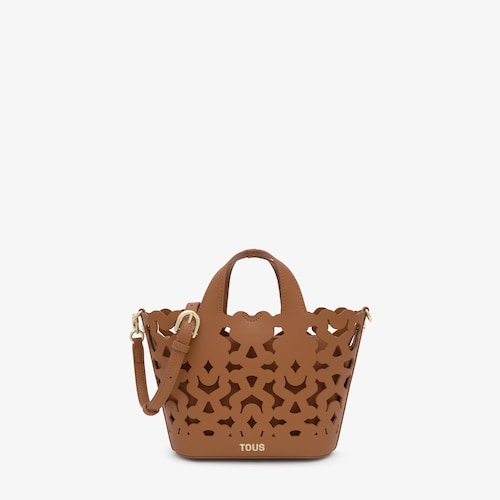 Capazo peque&ntilde;o camel TOUS Bear Shock