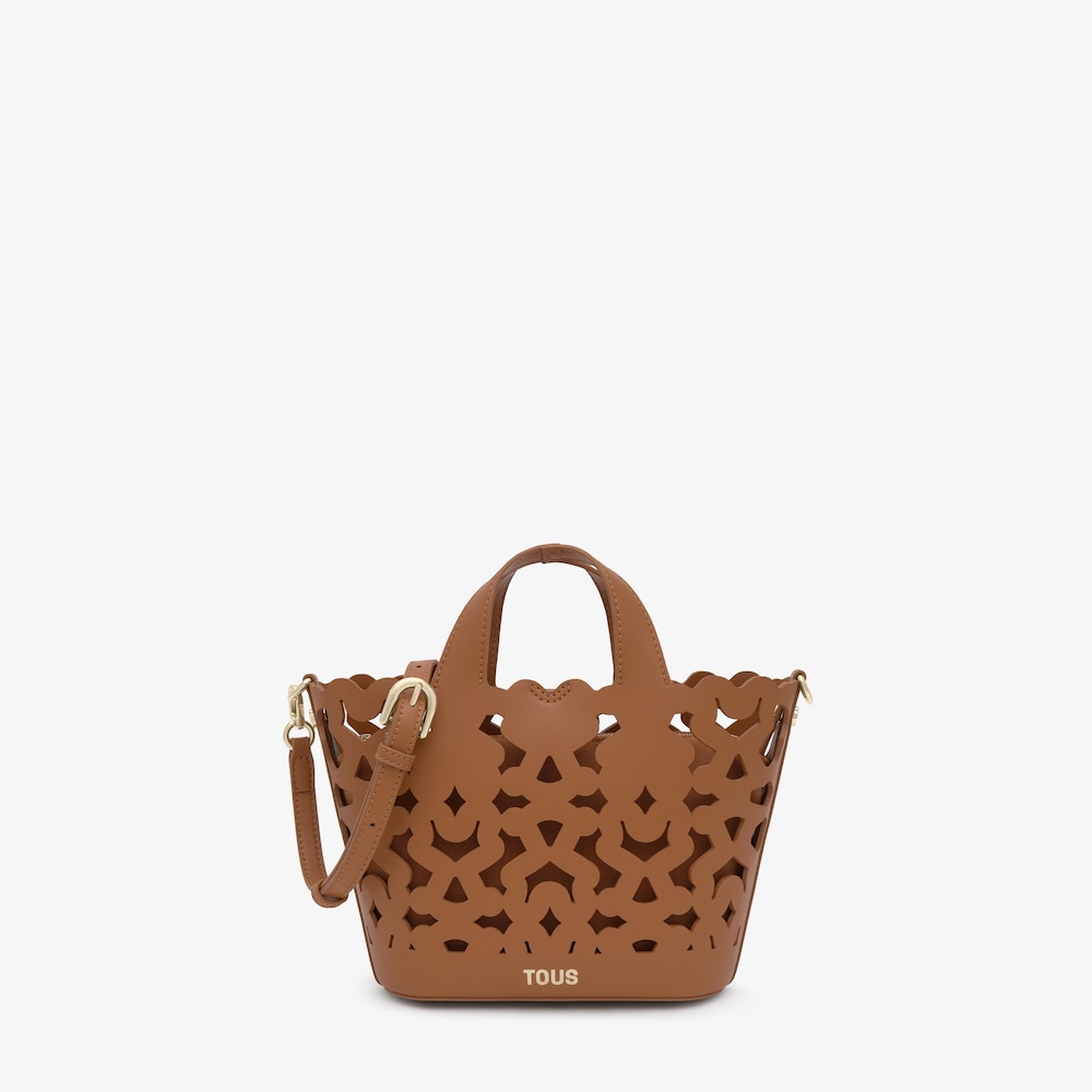 Capazo peque&ntilde;o camel TOUS Bear Shock