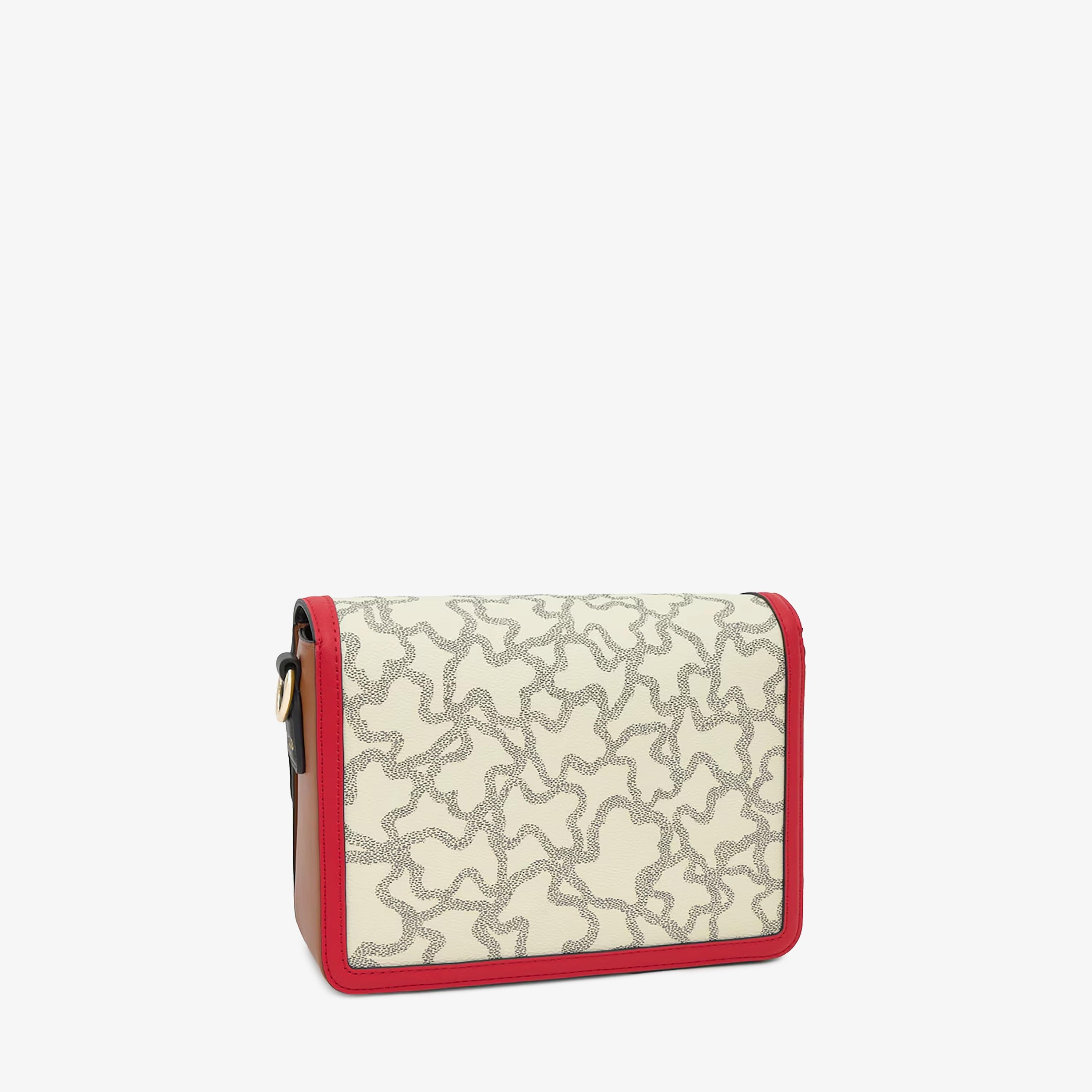 beige and black Crossbody bag TOUS Kaos Icon