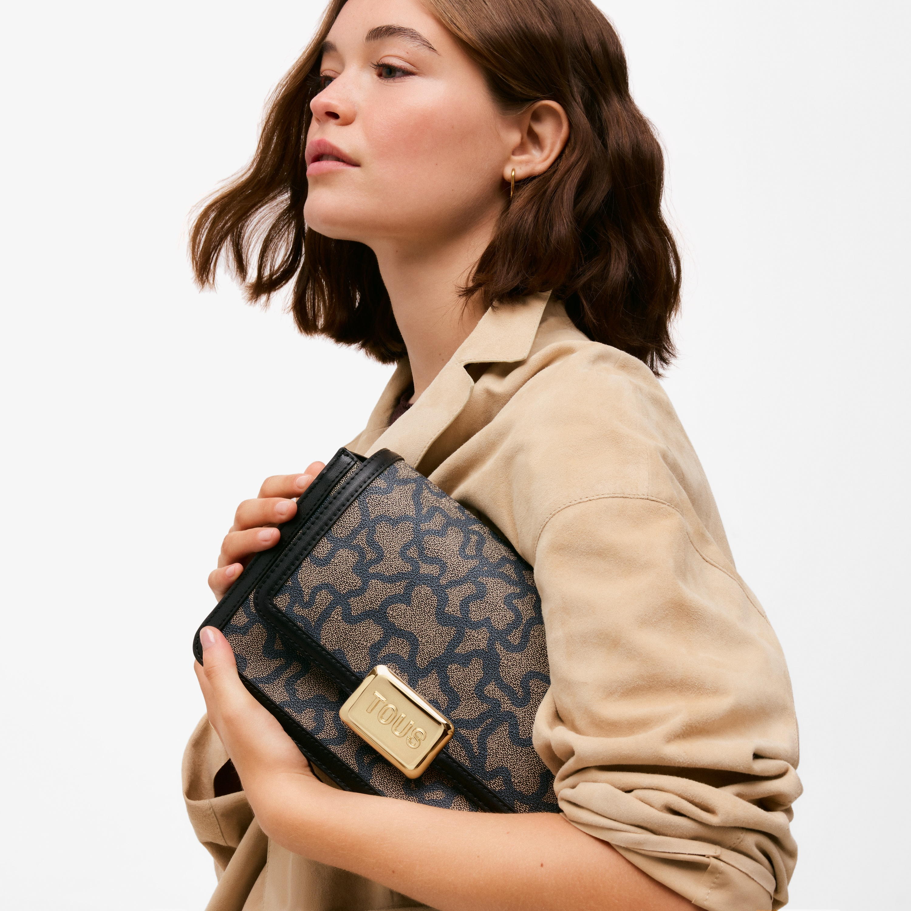 black Crossbody bag TOUS Kaos Icon
