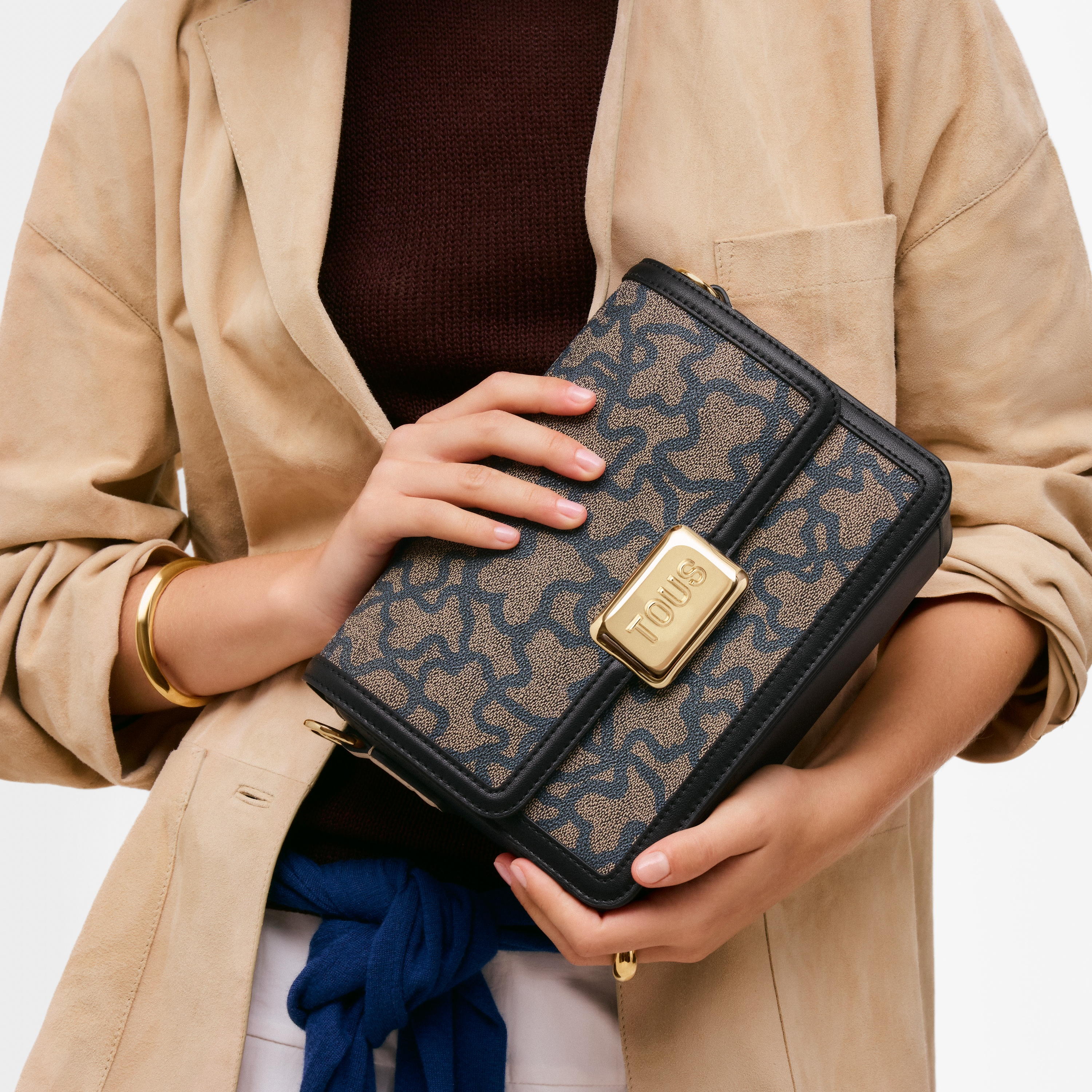 black Crossbody bag TOUS Kaos Icon