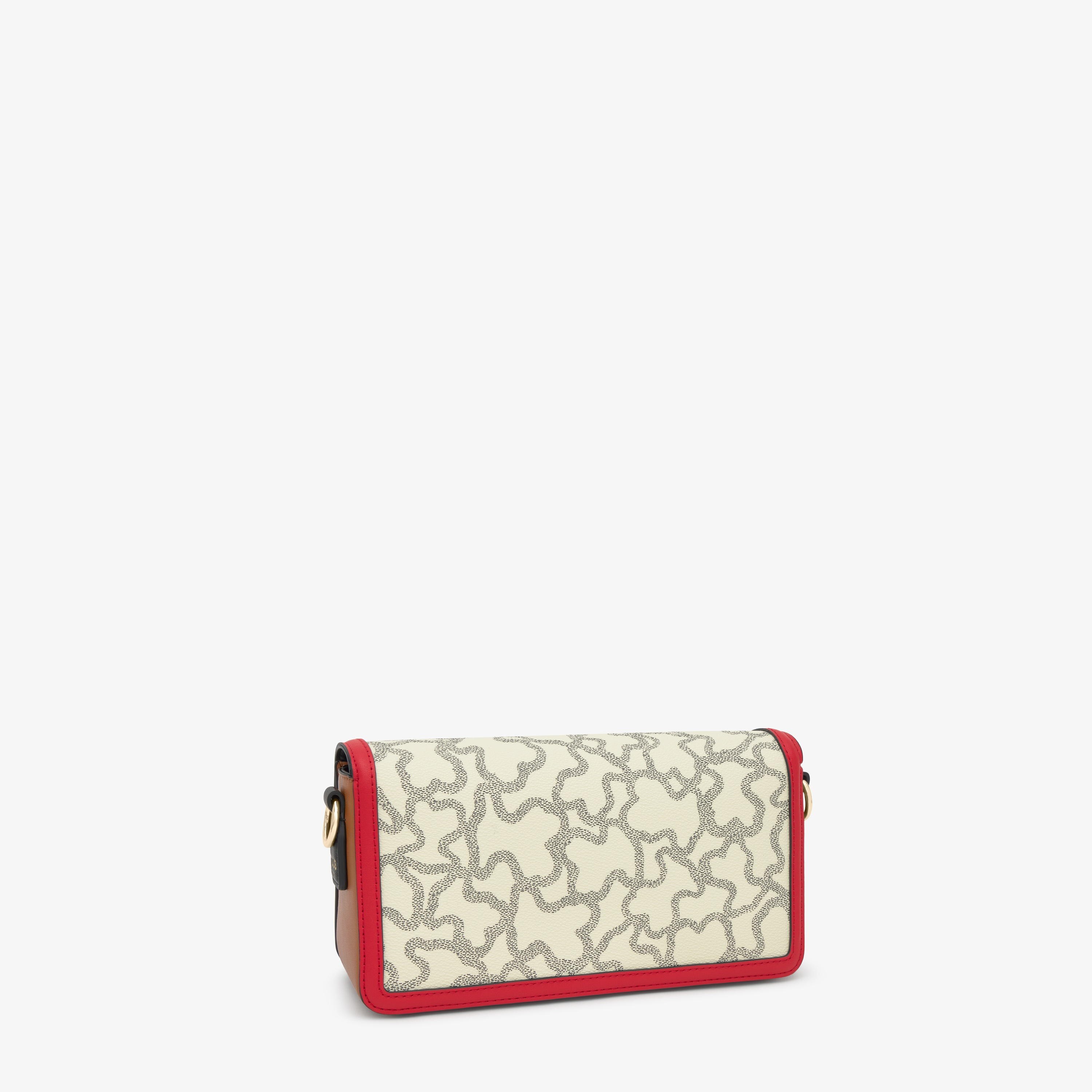 Small beige and black Crossbody bag TOUS Kaos Icon