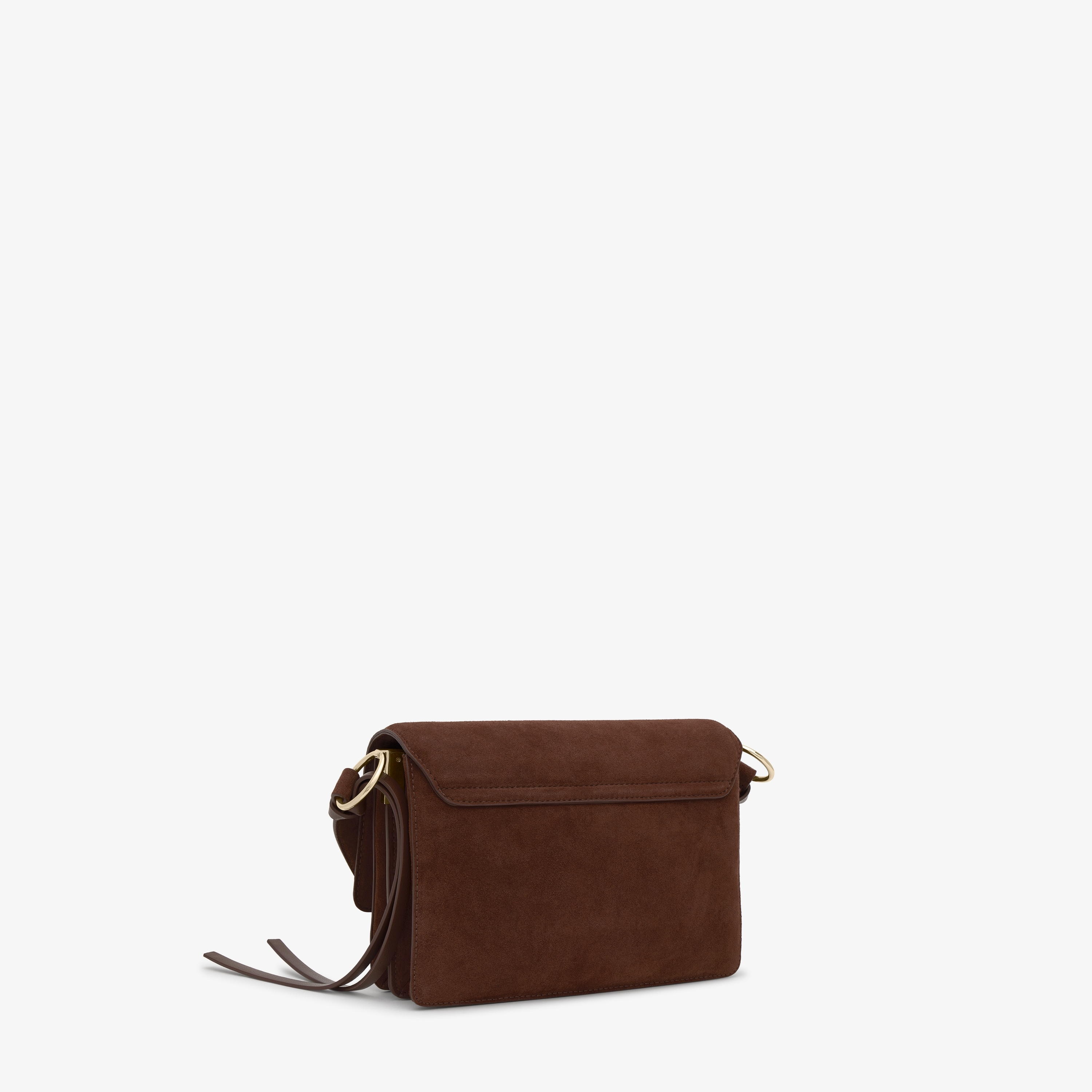leather Crossbody bag Audree Monogram Soft