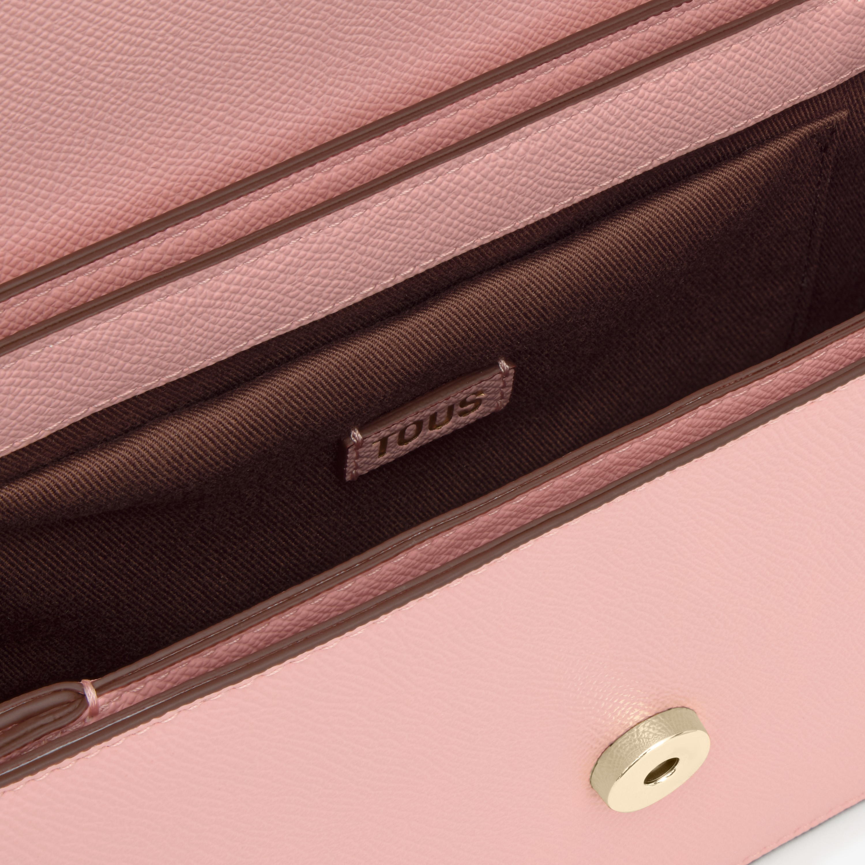 Medium pink Flap crossbody bag TOUS Infinity