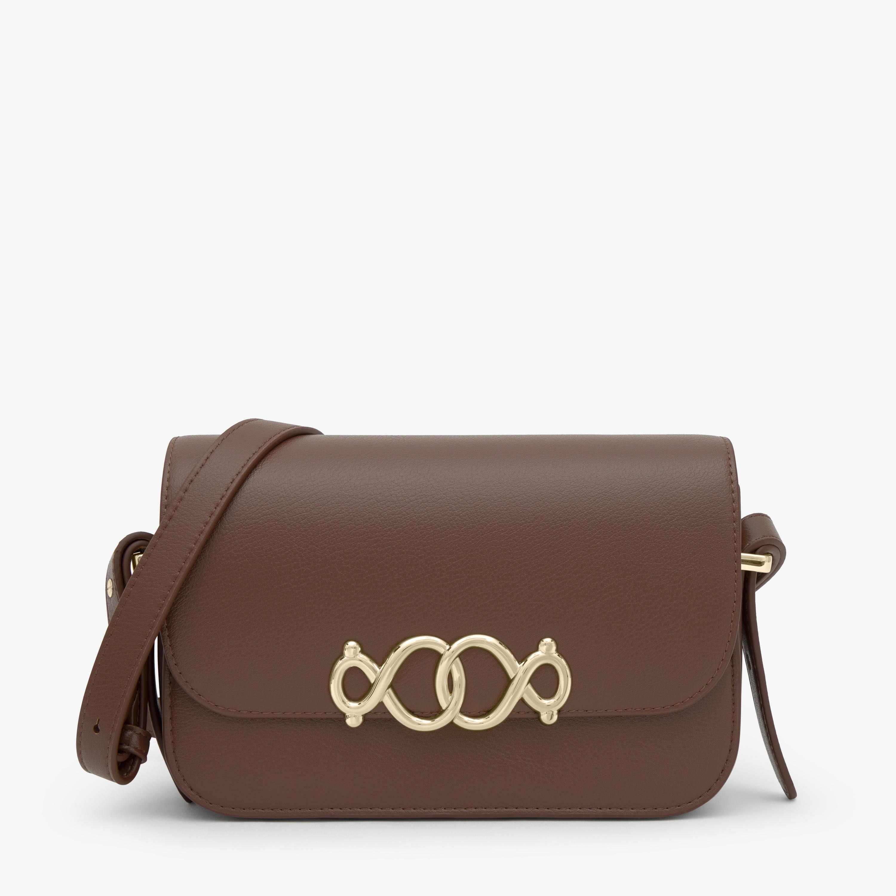 Medium brown Flap crossbody bag TOUS Infinity