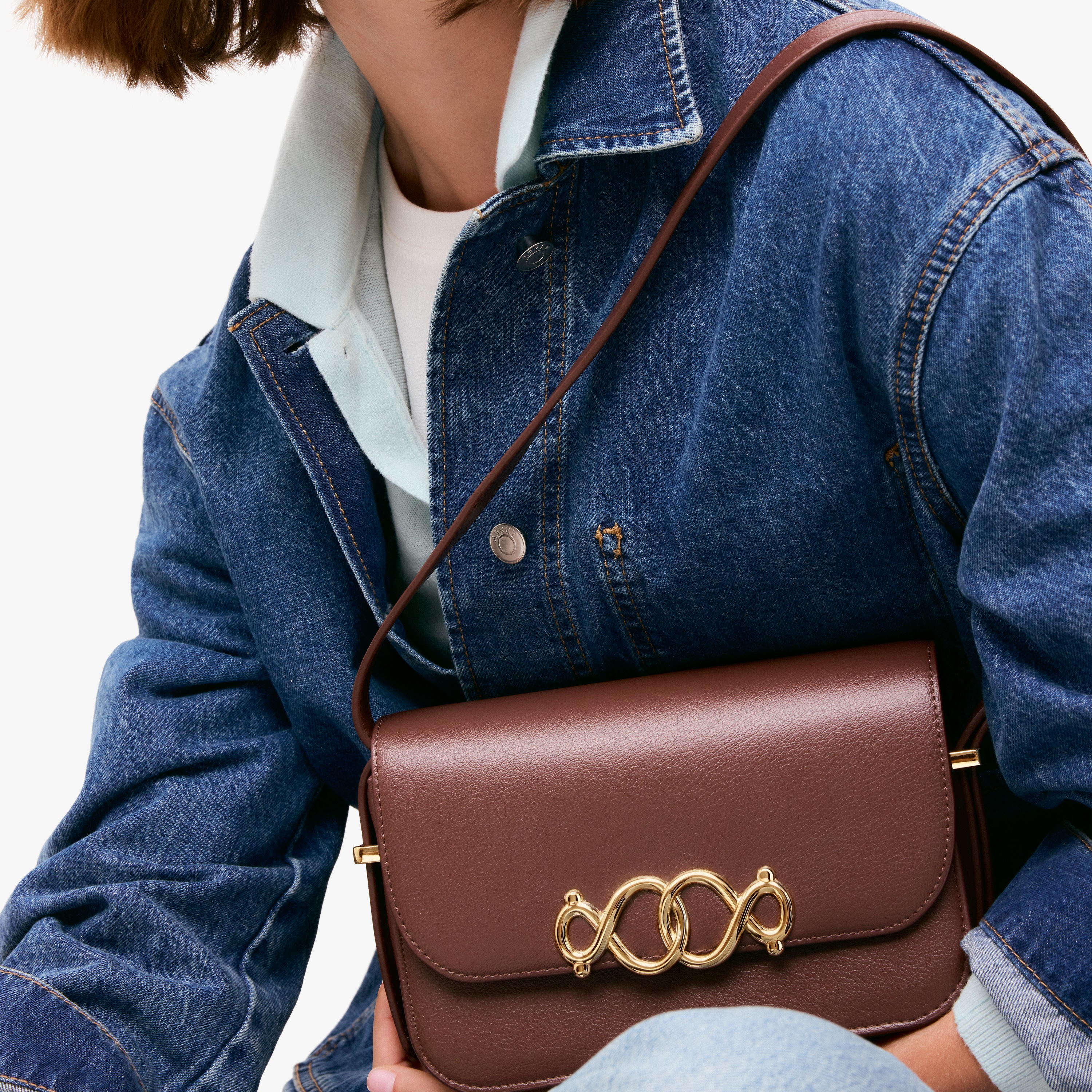Medium brown Flap crossbody bag TOUS Infinity