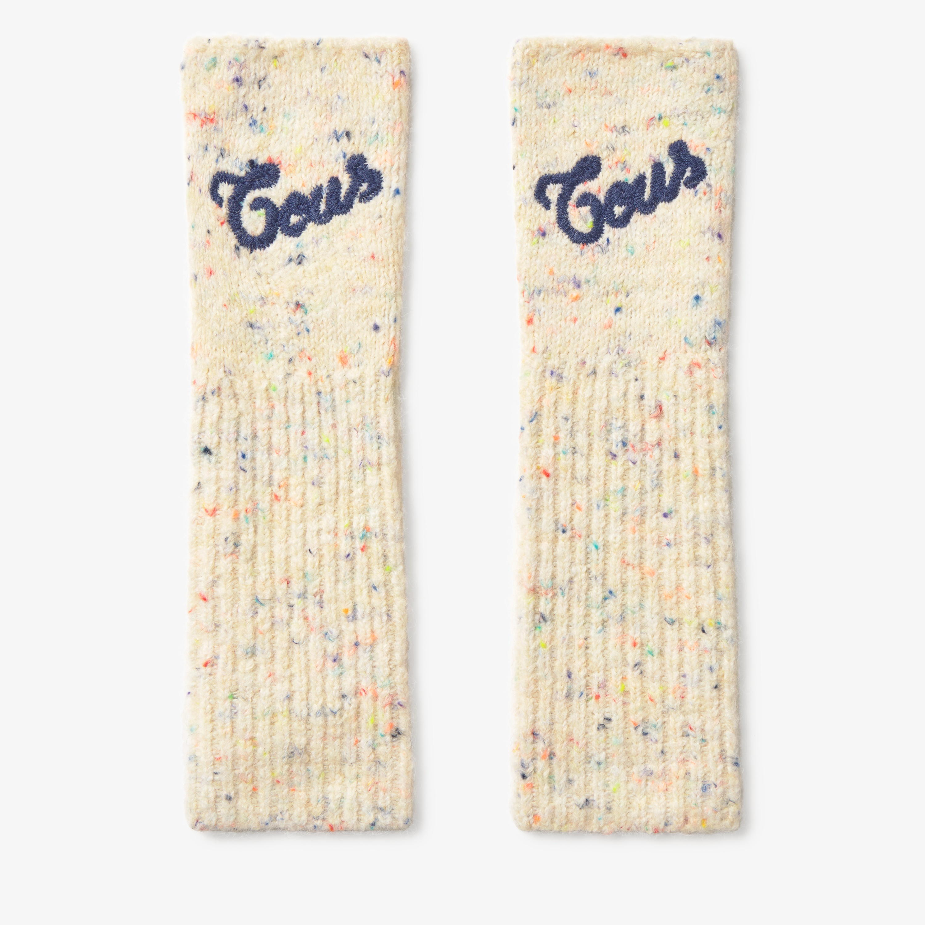 Beige knit Mittens TOUS Monogran