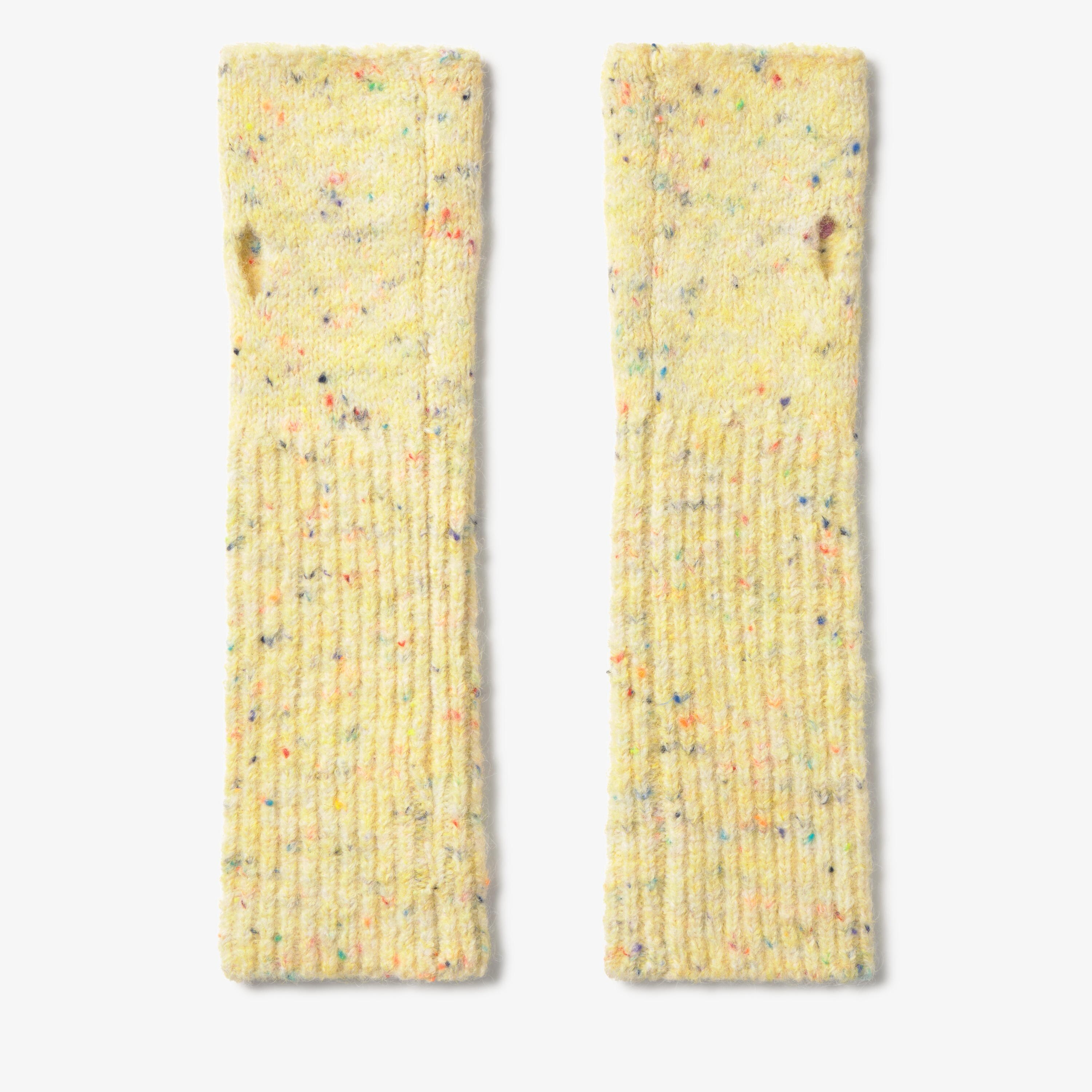 Yellow knit Mittens TOUS Monogran