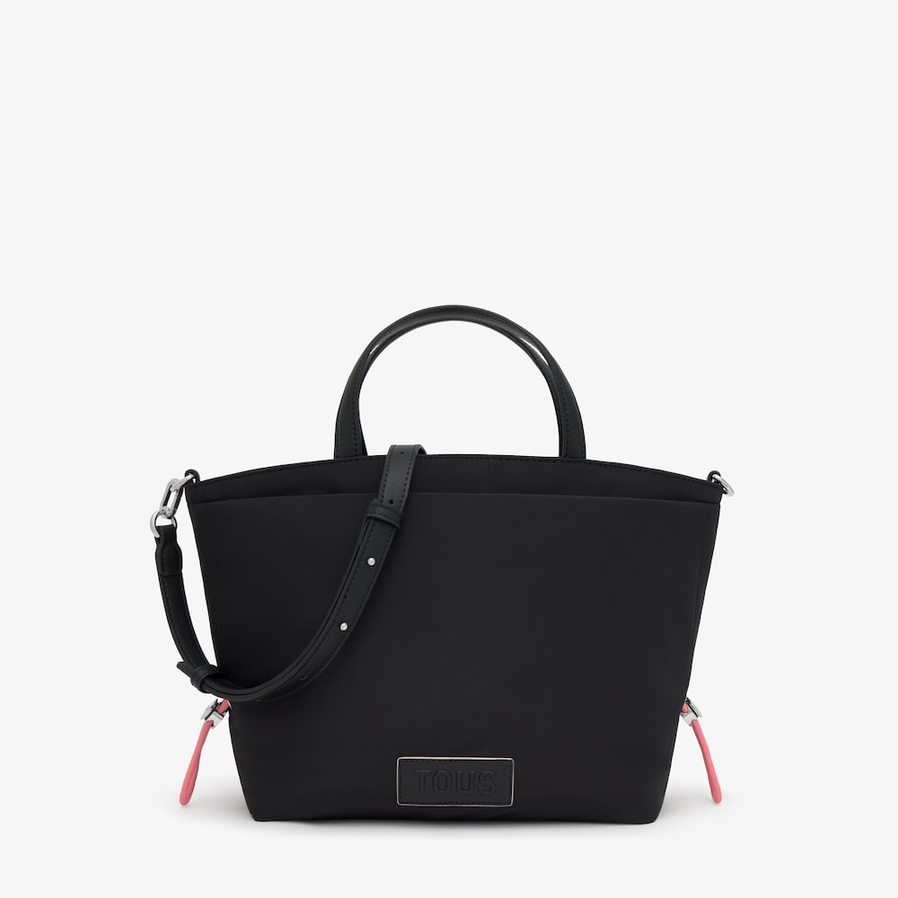Capazo peque&ntilde;o negro TOUS Wonder Pulls