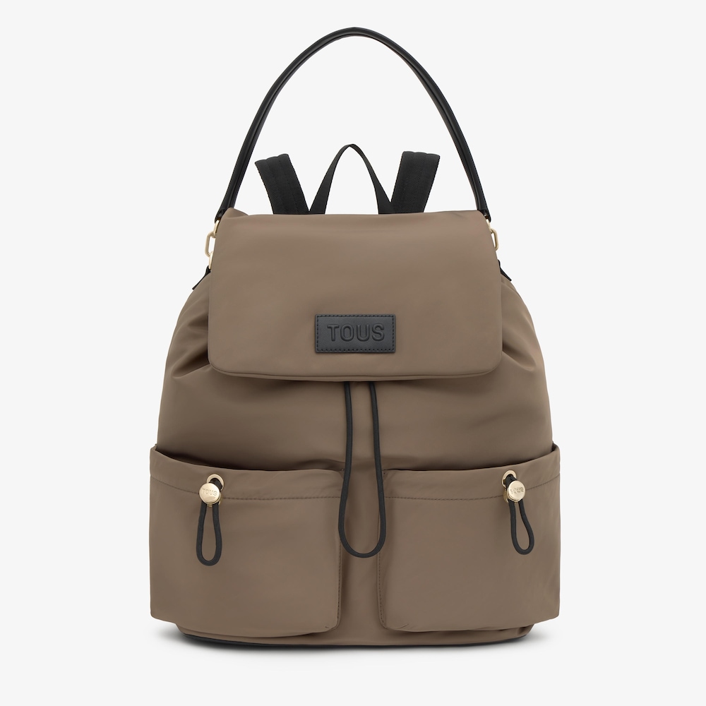 Taupe-colored Backpack TOUS Wonder Pulls