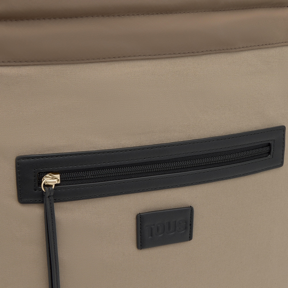 Taupe-colored Backpack TOUS Wonder Pulls