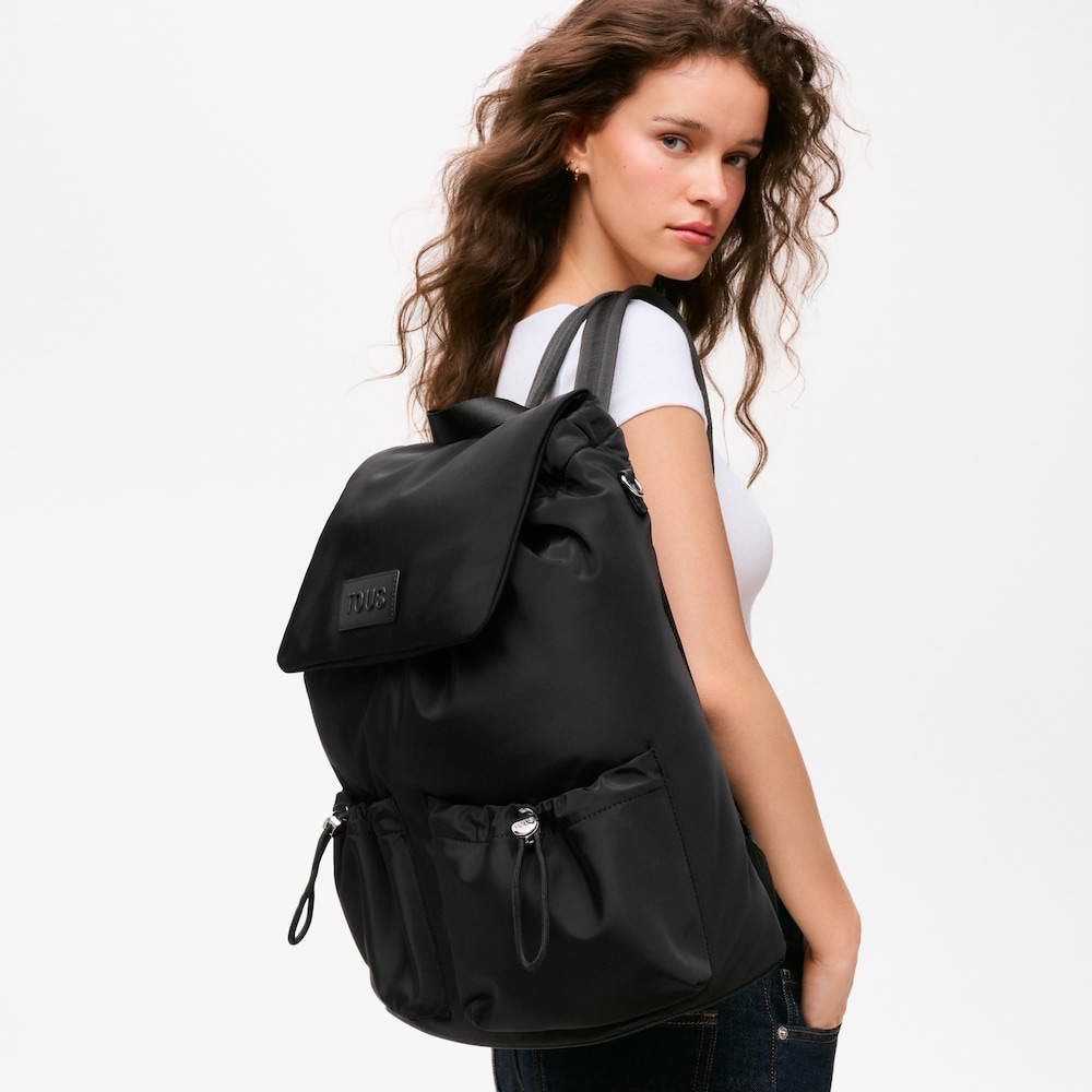 Black Backpack TOUS Wonder Pulls
